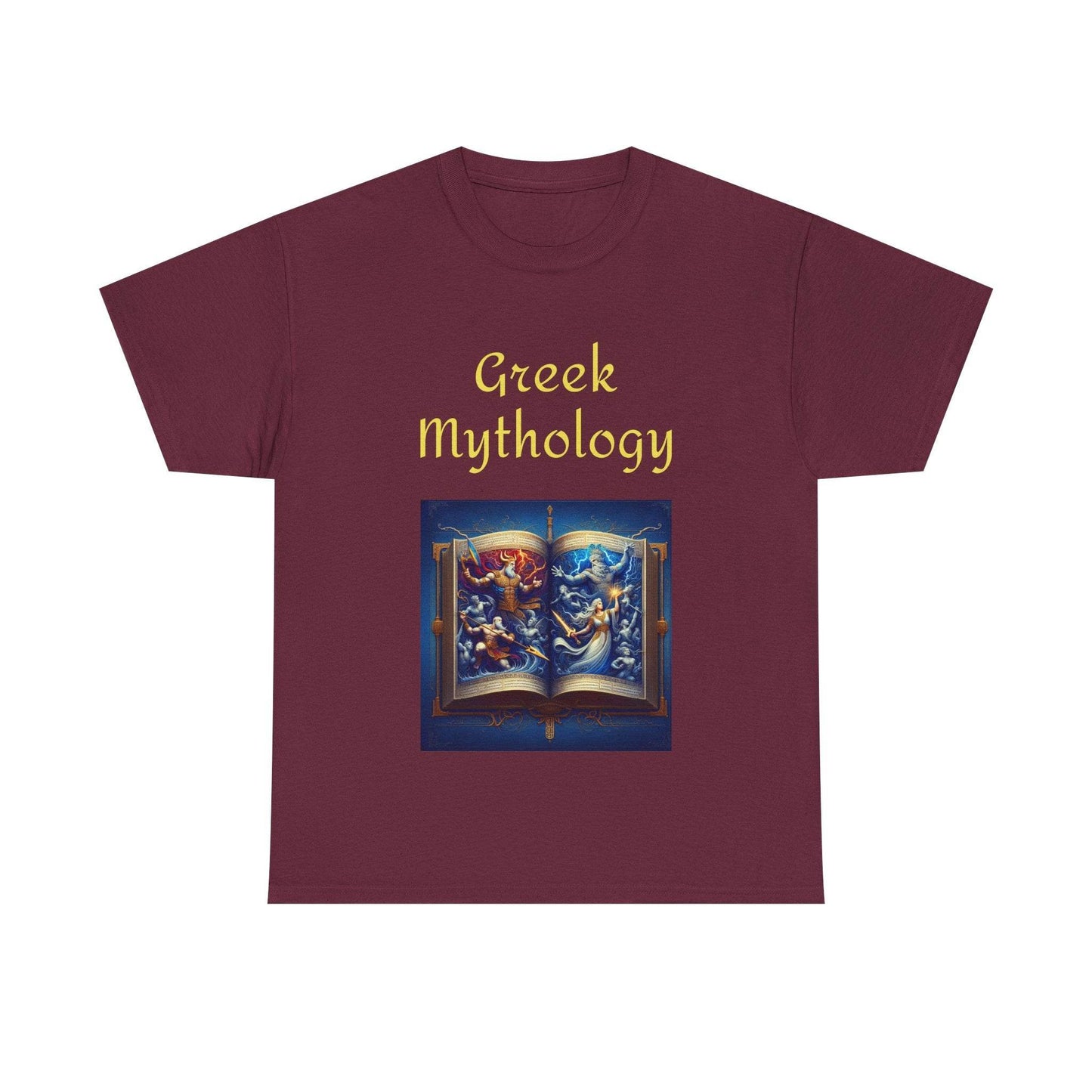 History - Unisex Heavy Cotton Tee - Greek Mythology - The Dreamer's Bookshop.