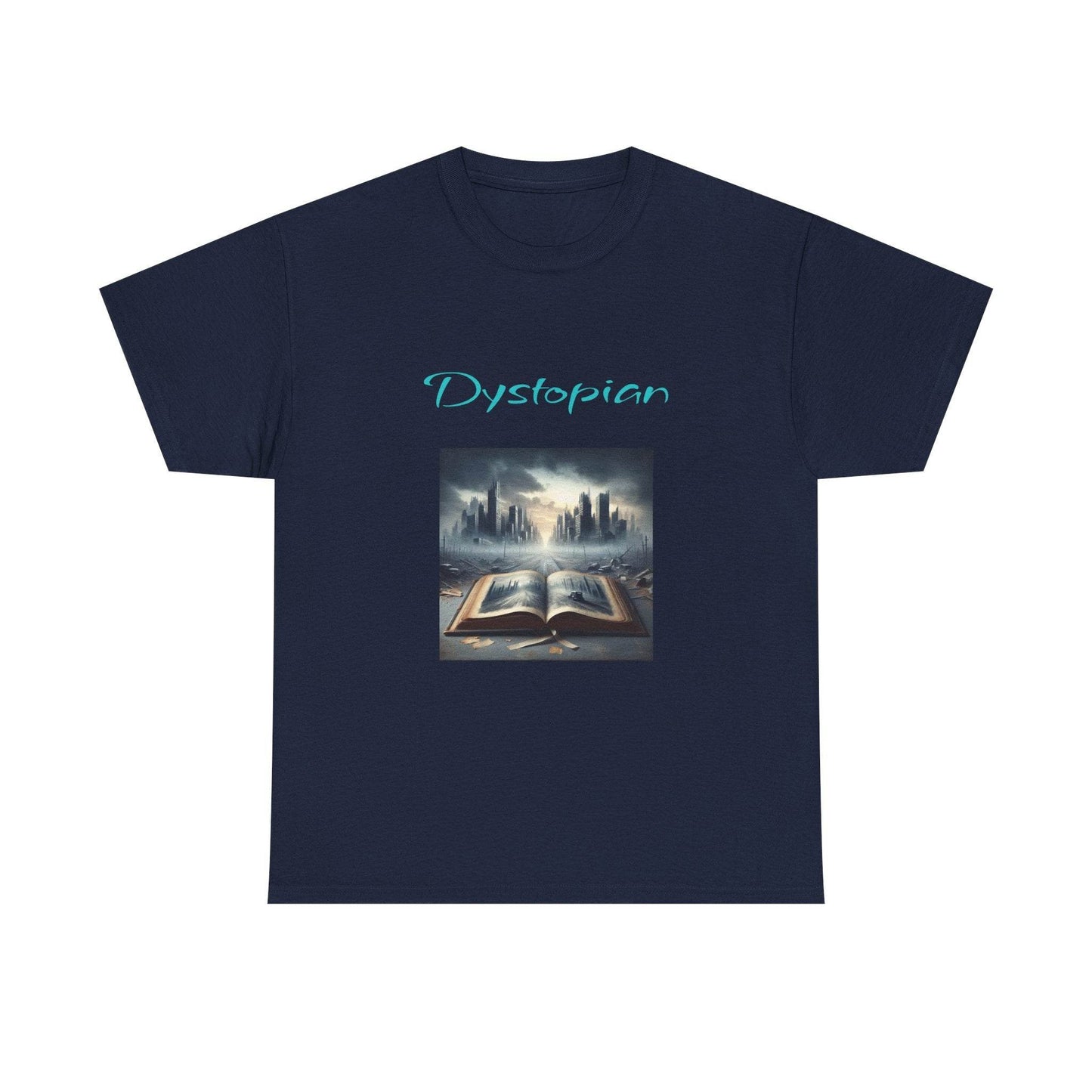 Fiction - Graphic Tee - Unisex Heavy Cotton T-Shirt Dystopian Books - The Dreamer's Bookshop.