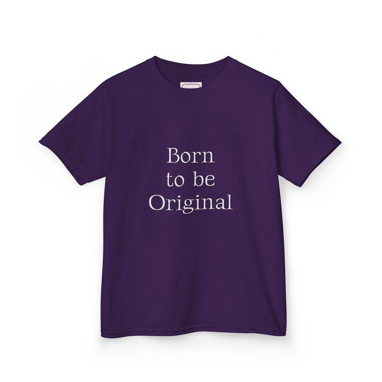 EU - Kids 'Born to be Original' Cotton Tee - Support Young Creators - The Dreamer's Bookshop.