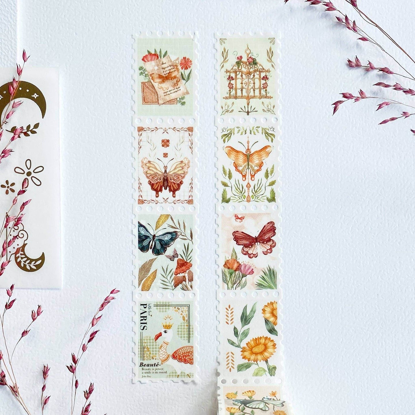 LETTOOn - Stempel Washi Tape - Dreamy Stamps - The Dreamer's Bookshop.