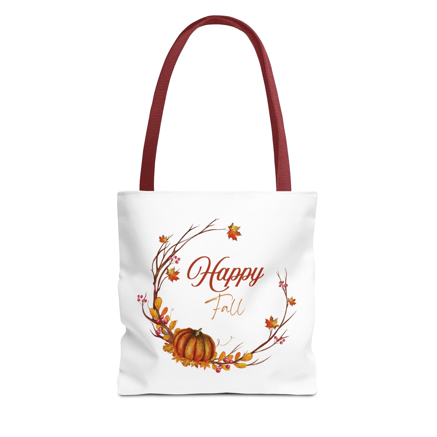 Happy Fall Tote Bag - Cozy Autumn Design