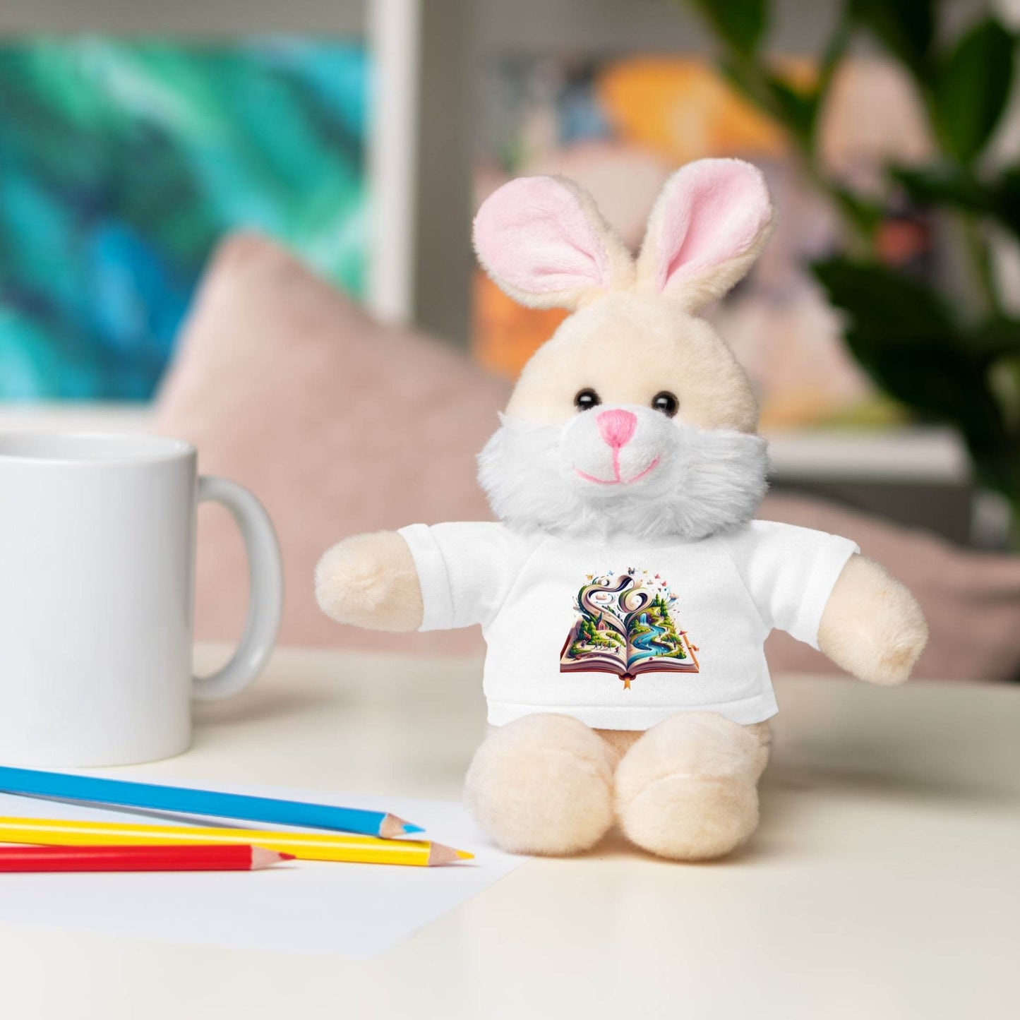 Personalized Stuffed Animal with Tee - Perfect Gift for Kids and Baby Showers - The Dreamer's Bookshop.