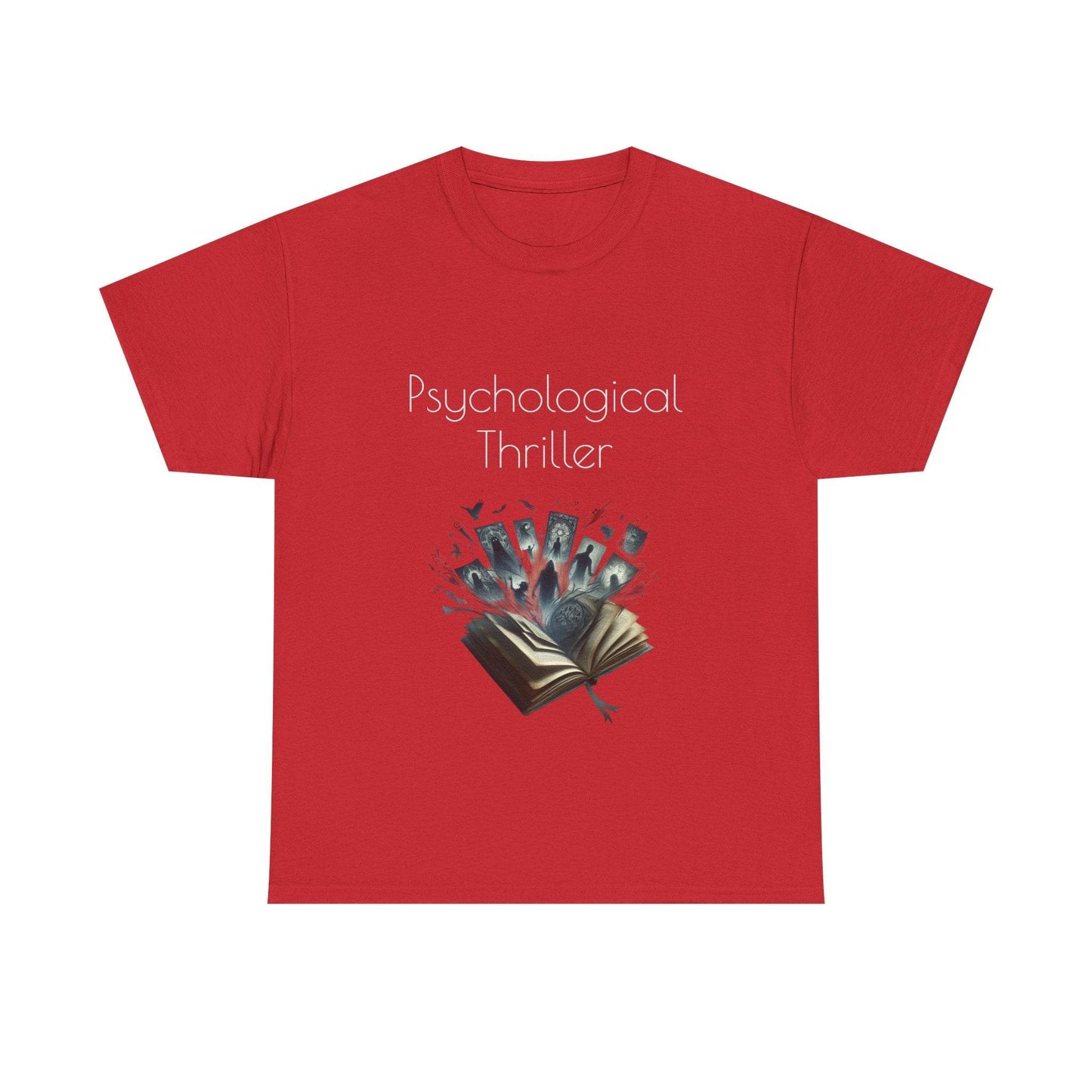 Fiction - Unisex Heavy Cotton Tee - Psychological Thriller - The Dreamer's Bookshop.