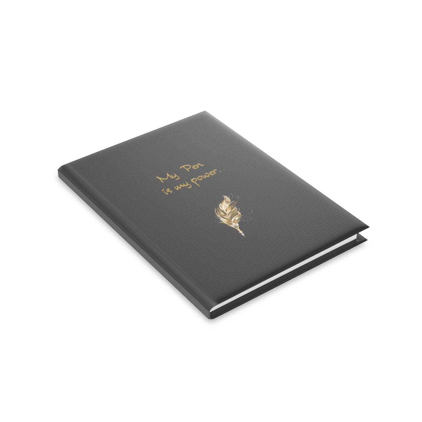 Empowering Hardcover Notebook - 'My Pen is my Power' - The Dreamer's Bookshop.