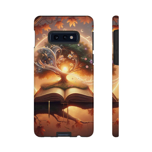 Google & Samsung - Artistic Phone Case with BookishTree Design - Tough Cases - The Dreamer's Bookshop.