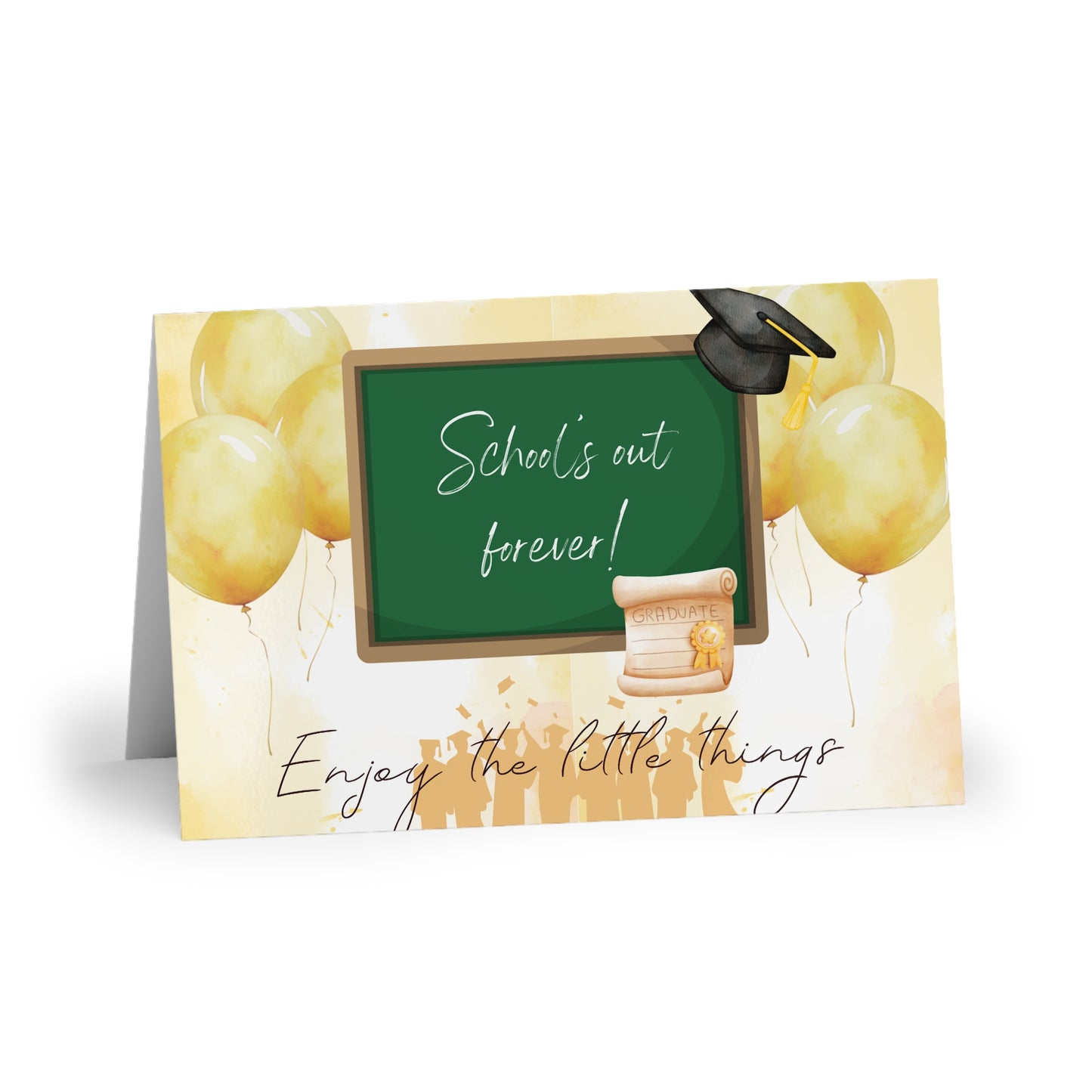 The Dreamer's Bookshop "Graduation" Enjoy the Little Things Card