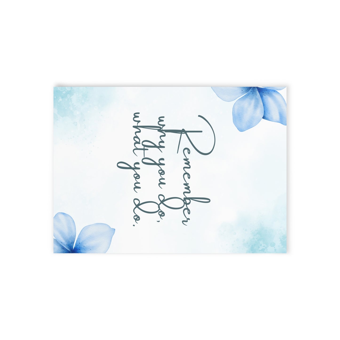 The Dreamer's Bookshop - Positive Affirmations "Remember Why" Card - The Dreamer's Bookshop.