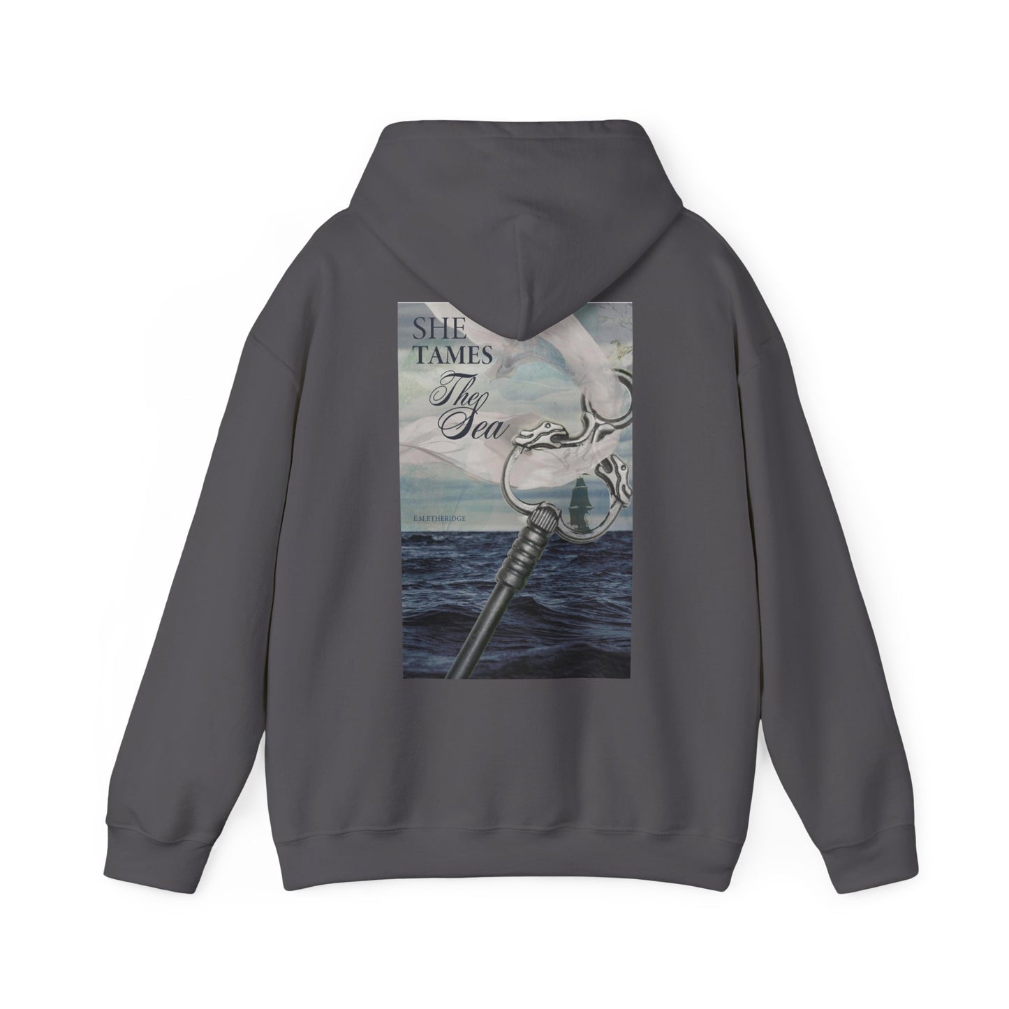 *SPECIAL RQST* Indie Books on the Road Hooded Sweatshirt - She Tames the Sea Cover