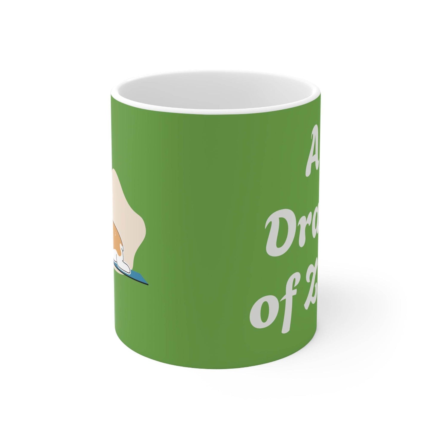 Inspiring Ceramic Coffee Mug - 'A Draft of Zen' - Perfect Gift for Coffee Lovers - The Dreamer's Bookshop.