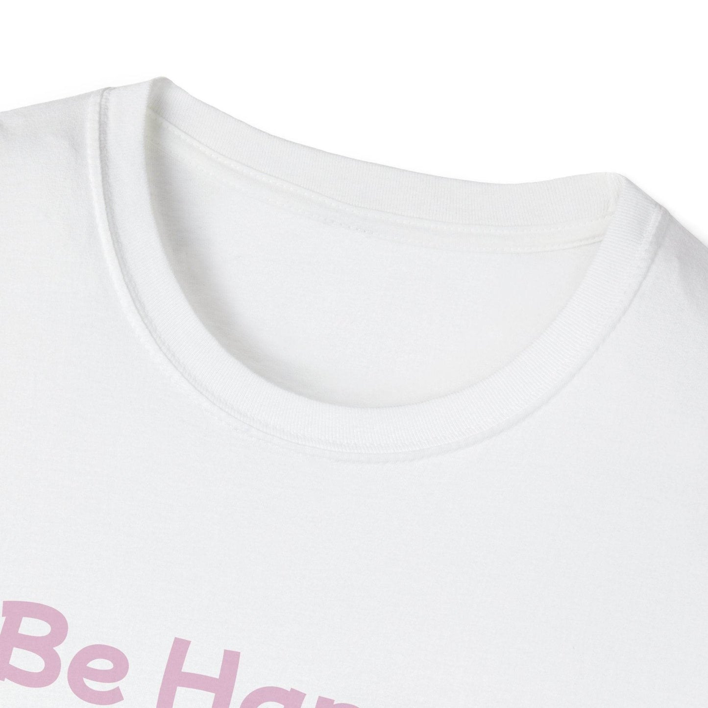Be Happy Stay Positive Graphic T-Shirt for Optimism Lovers - The Dreamer's Bookshop.