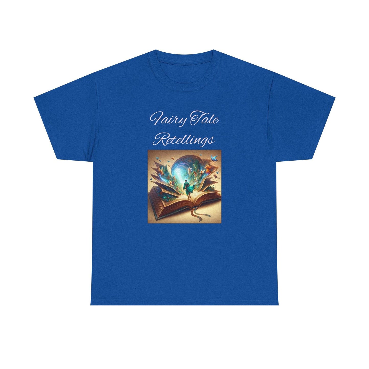 Fiction - Graphic Tee - Unisex Heavy Cotton T-Shirt - Fairy Tale Retellings - The Dreamer's Bookshop.
