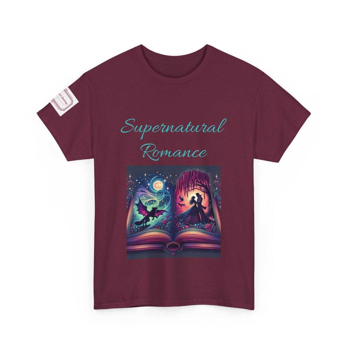Fantasy - Unisex Heavy Cotton Tee - Supernatural Romance - The Dreamer's Bookshop.
