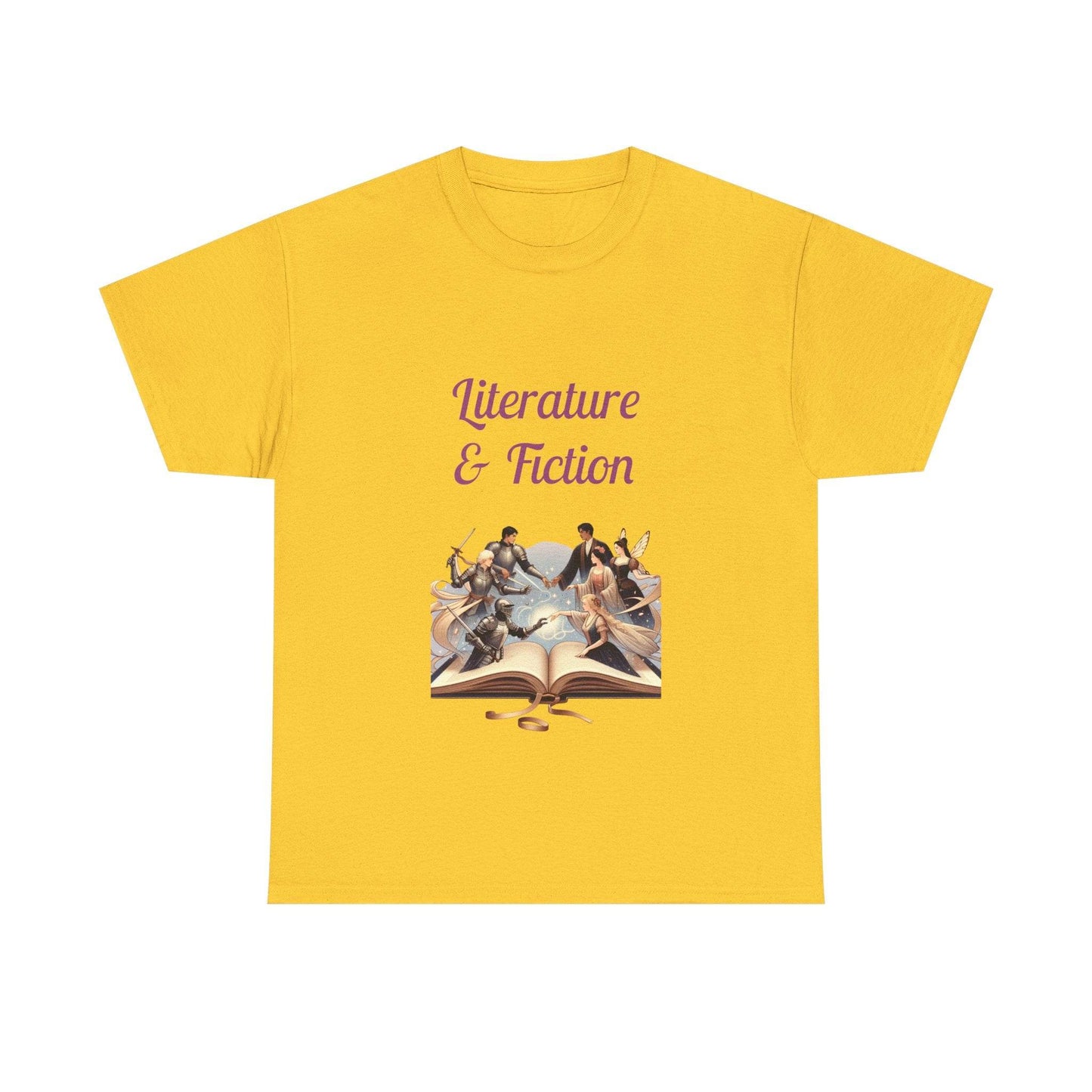 Fiction - Unisex Heavy Cotton Tee - Literature Books - The Dreamer's Bookshop.