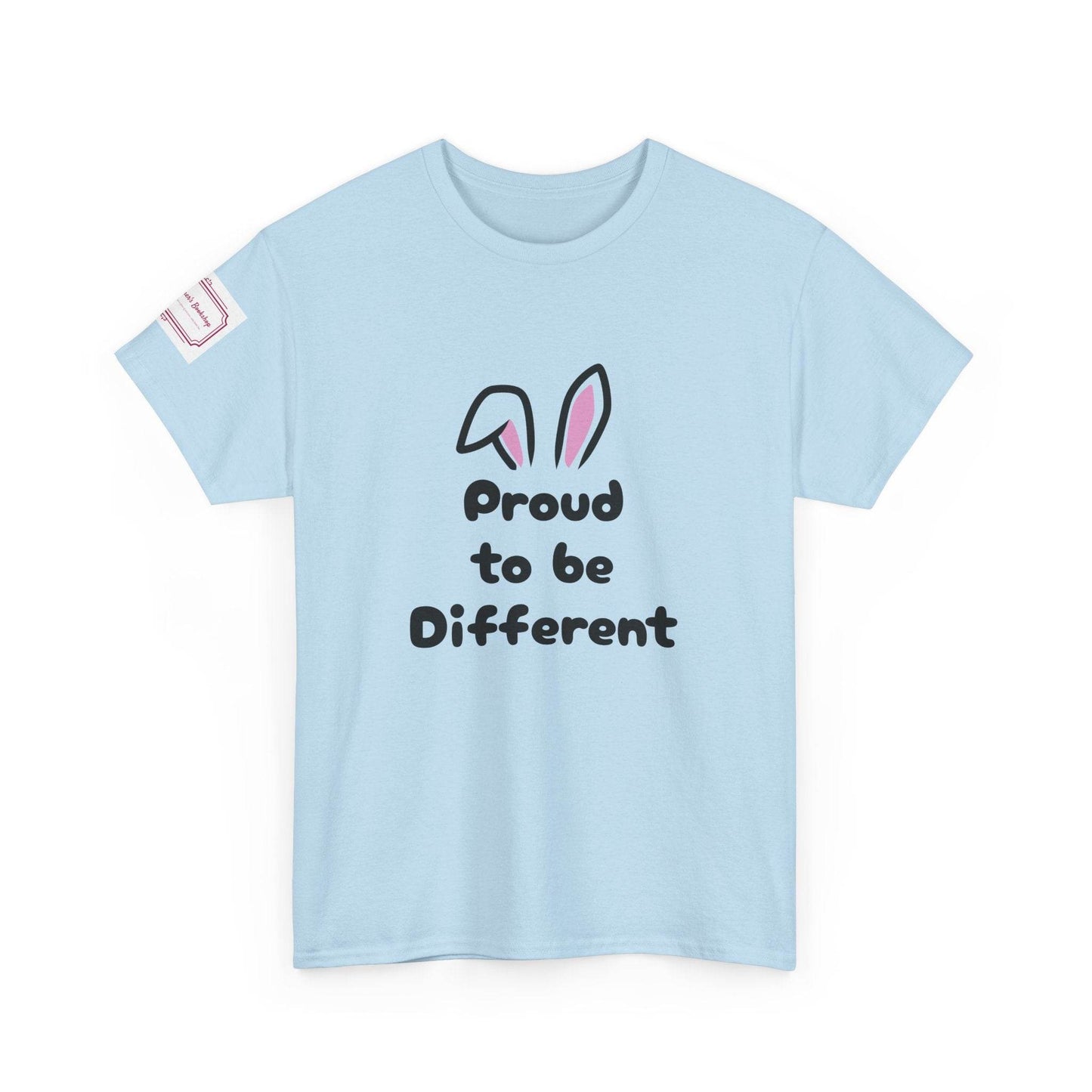 Proud to Be Different Unisex Heavy Cotton Tee – Celebrate Uniqueness - The Dreamer's Bookshop.