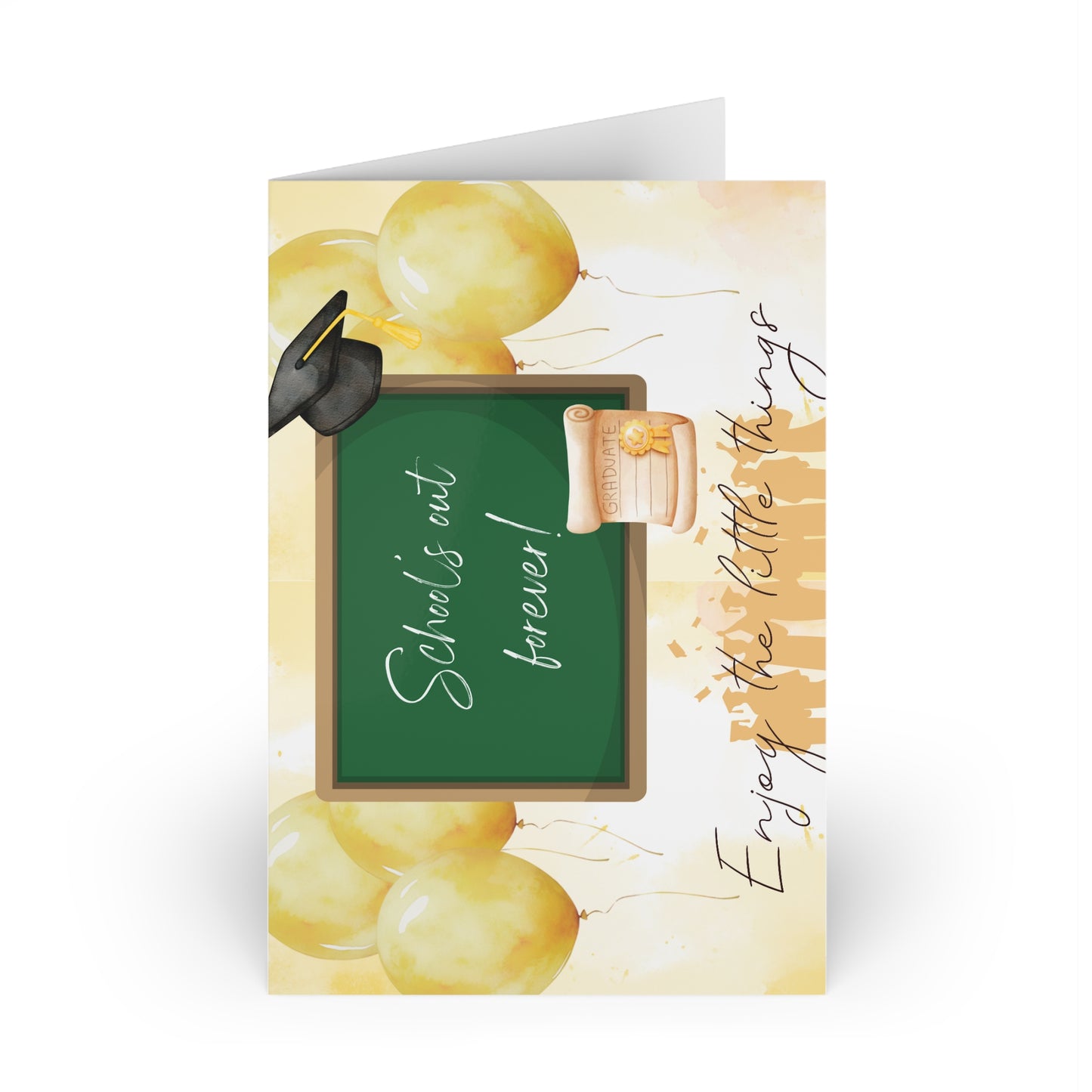 The Dreamer's Bookshop "Graduation" Enjoy the Little Things Card