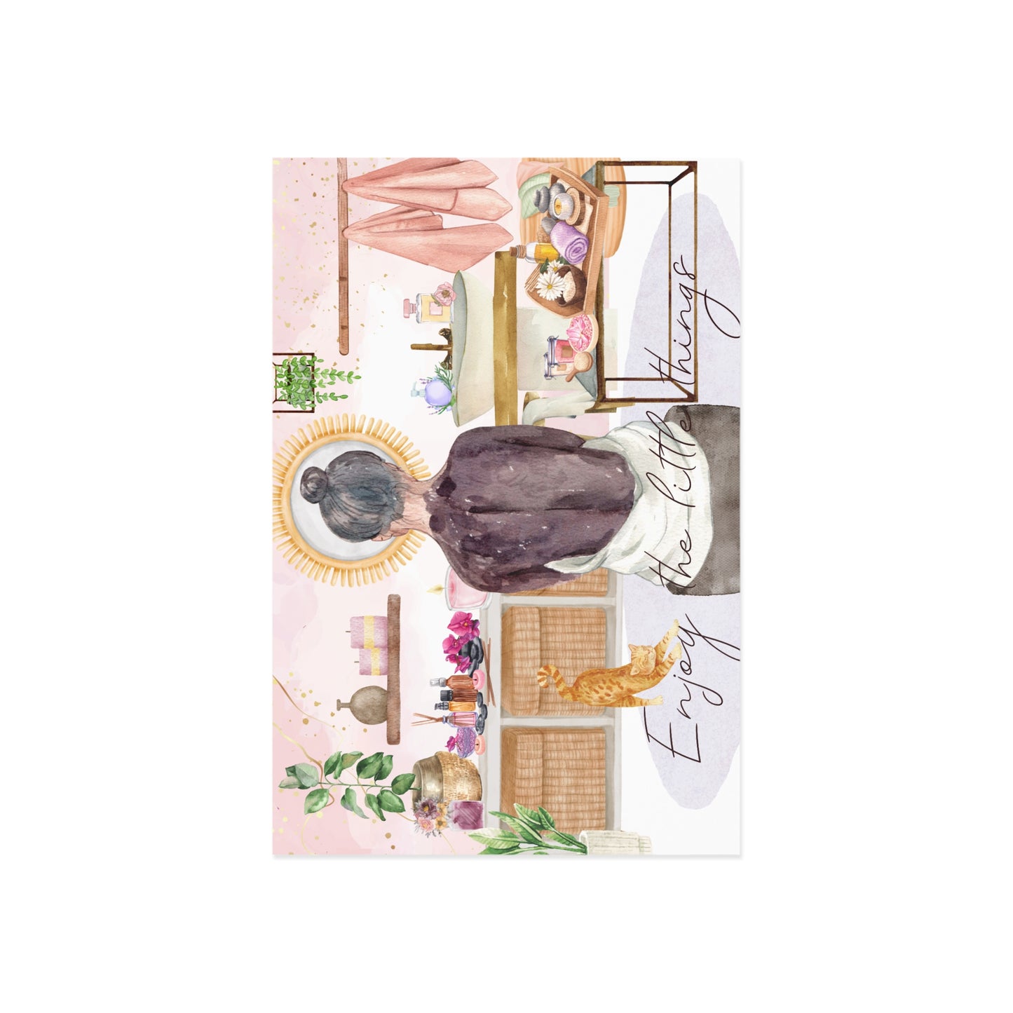 The Dreamer's Bookshop "Spa Day" Enjoy the Little Things Card - The Dreamer's Bookshop.