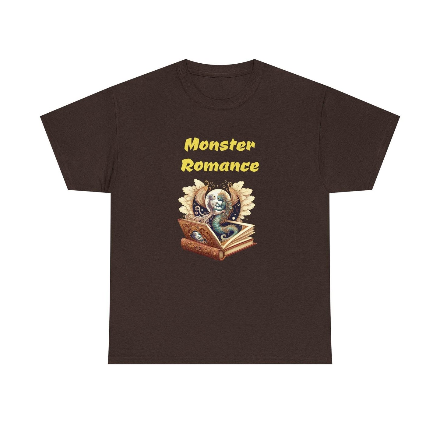 Fantasy - Graphic Tee - Unisex Heavy Cotton T-Shirt Monster Romance Books - The Dreamer's Bookshop.