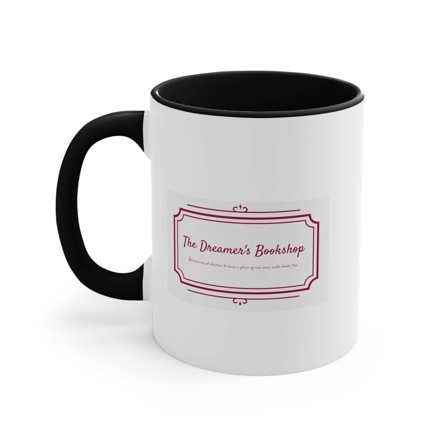 Colorful Accent Coffee Mug – Perfect for Book Lovers & Dreamers - The Dreamer's Bookshop.