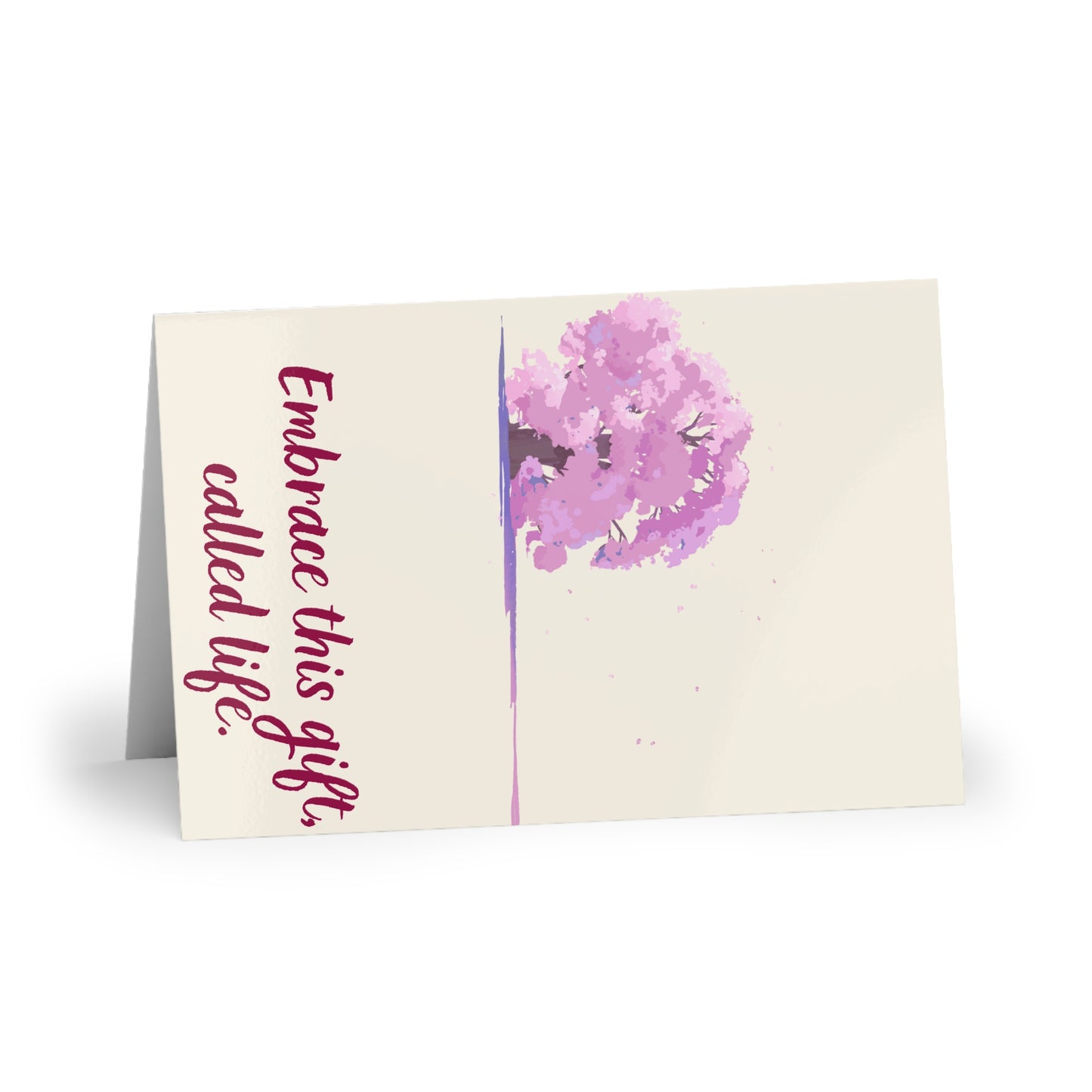 The Dreamer's Bookshop - Love Yourself Card "Embrace Life" - The Dreamer's Bookshop.