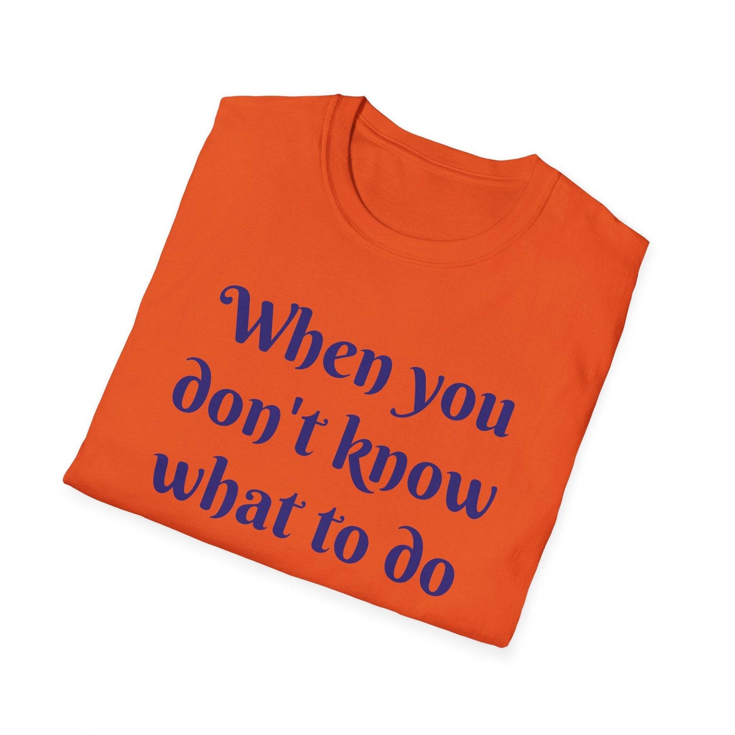 Unisex Softstyle T-Shirt - 'Just Breathe' - The Dreamer's Bookshop.