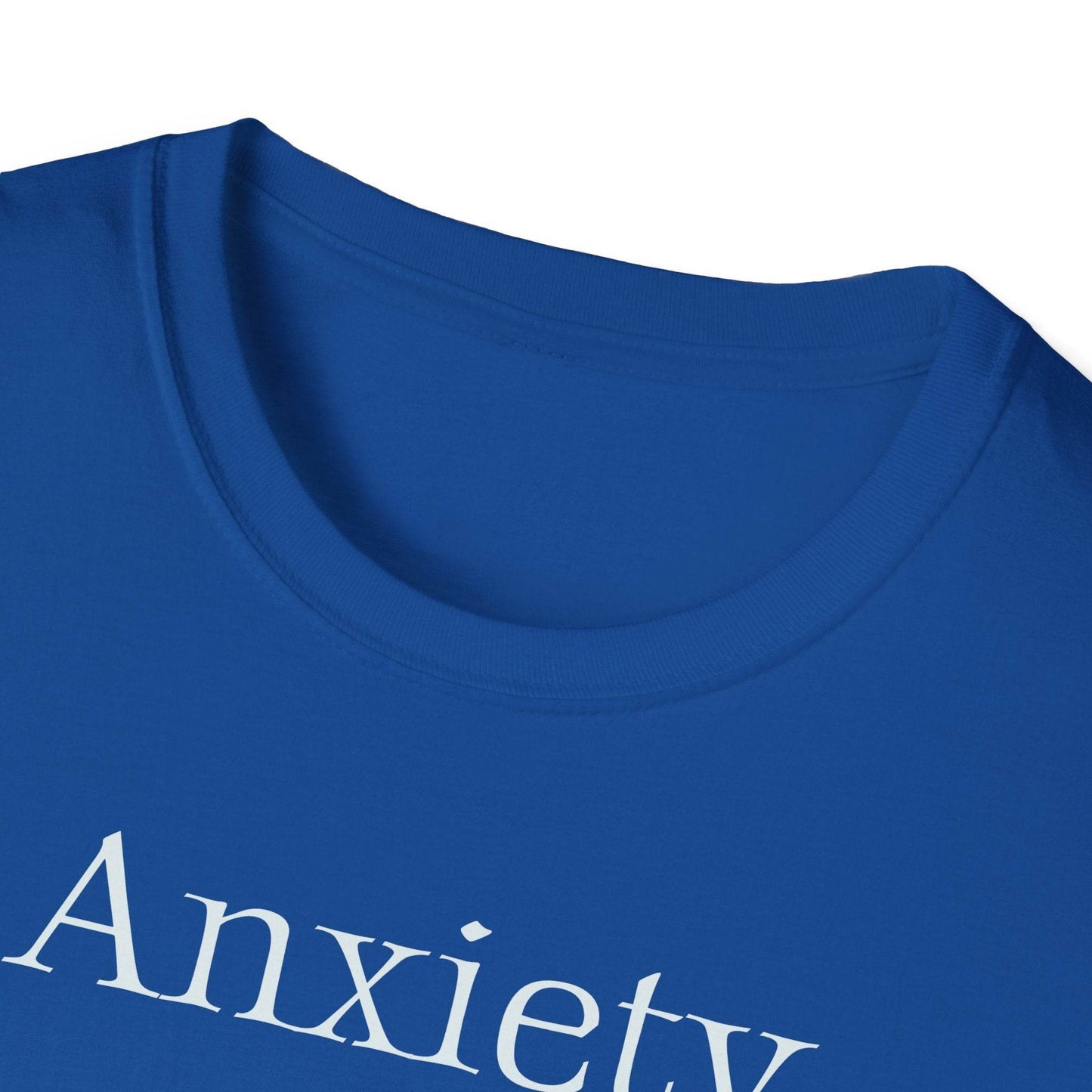 Anxiety Warrior Unisex Softstyle T-Shirt - What's Your Battle? - The Dreamer's Bookshop.