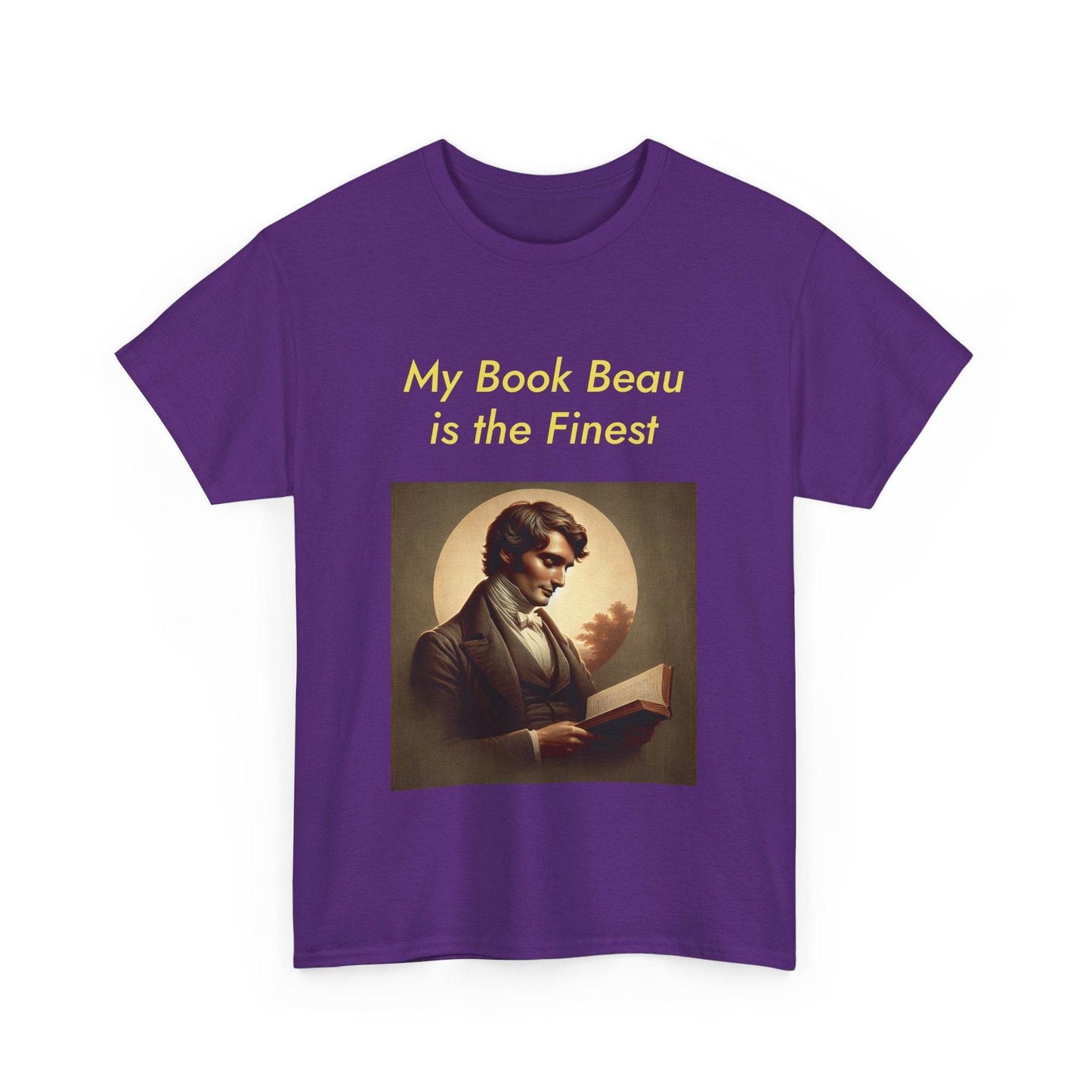 My Book Beau Unisex Heavy Cotton Tee - Perfect for Literature Lovers - The Dreamer's Bookshop.