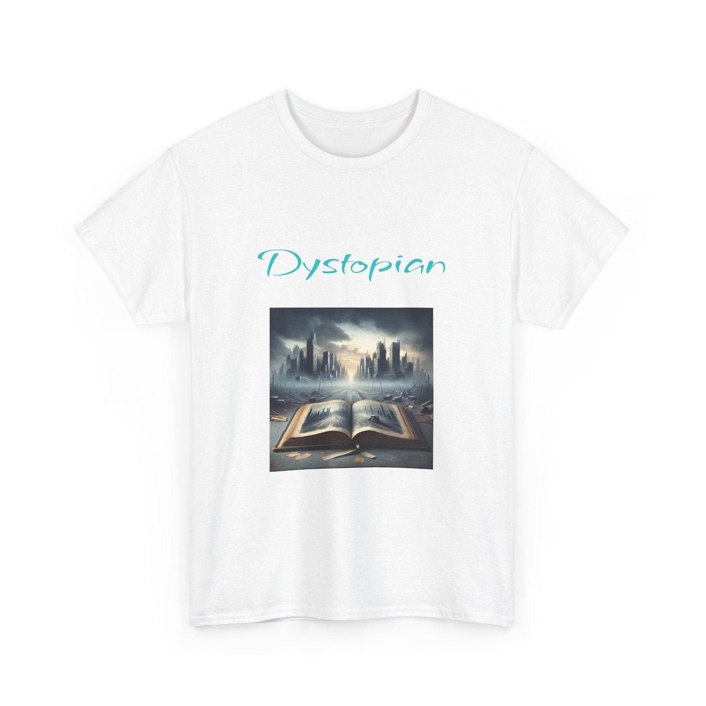 Fiction - Graphic Tee - Unisex Heavy Cotton T-Shirt Dystopian Books - The Dreamer's Bookshop.