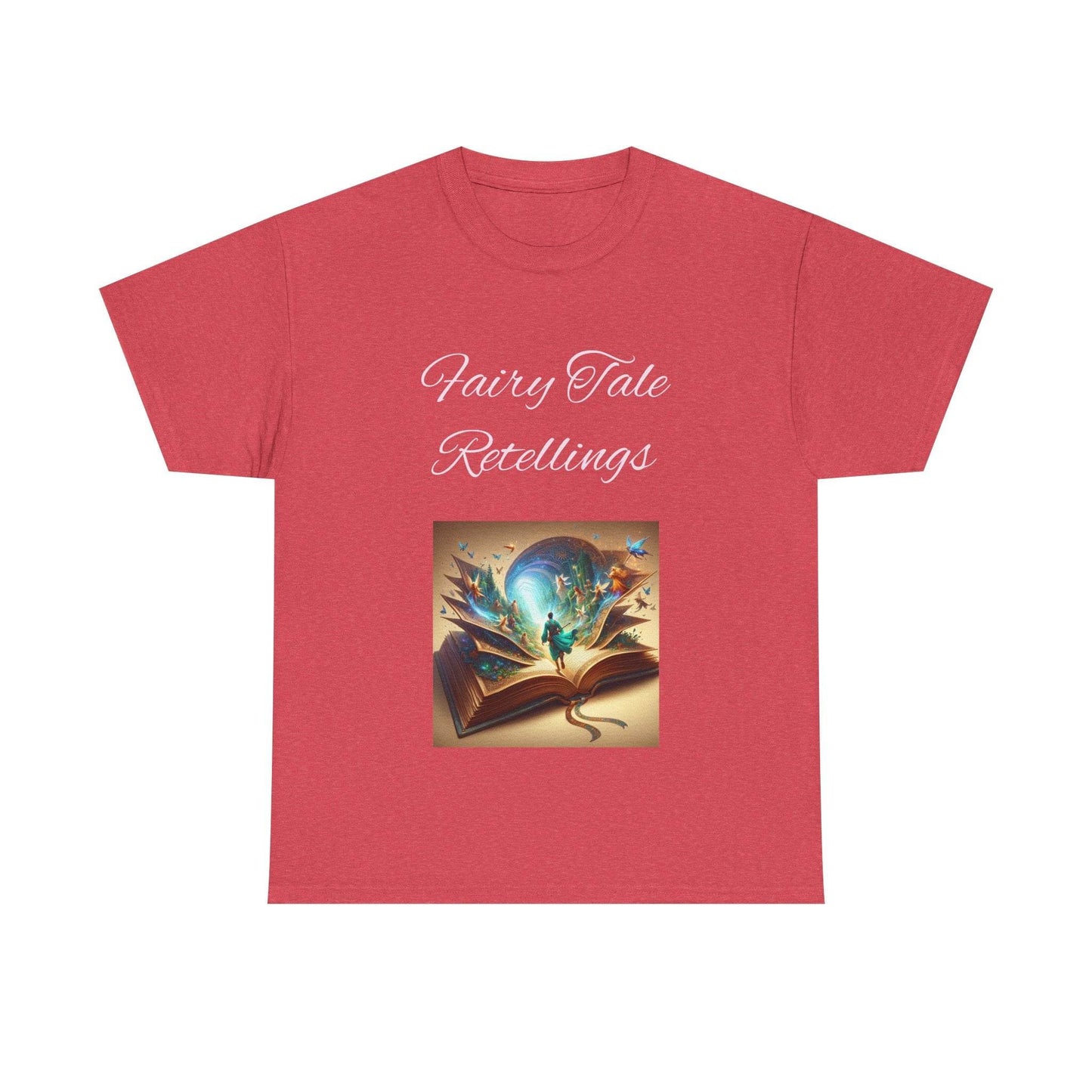 Fiction - Unisex Heavy Cotton Tee - Fairy Tale Retellings - The Dreamer's Bookshop.