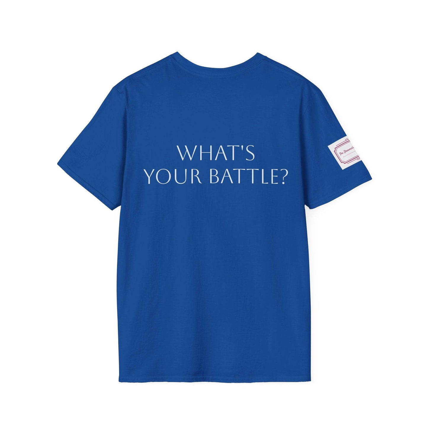 Cancer Warrior Unisex Softstyle T-Shirt - Empowering Graphic Tee for Women's Health Awarenes - The Dreamer's Bookshop.