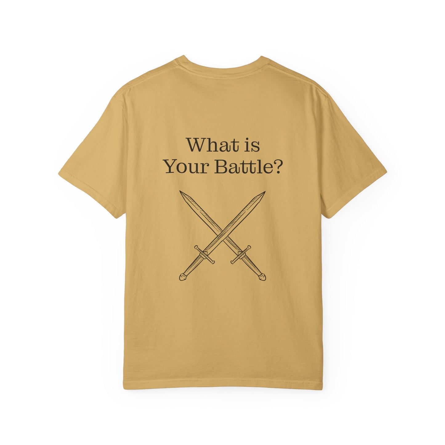 Chronic Pain Warrior Unisex Garment-Dyed T-Shirt - Empowering Supportive Apparel