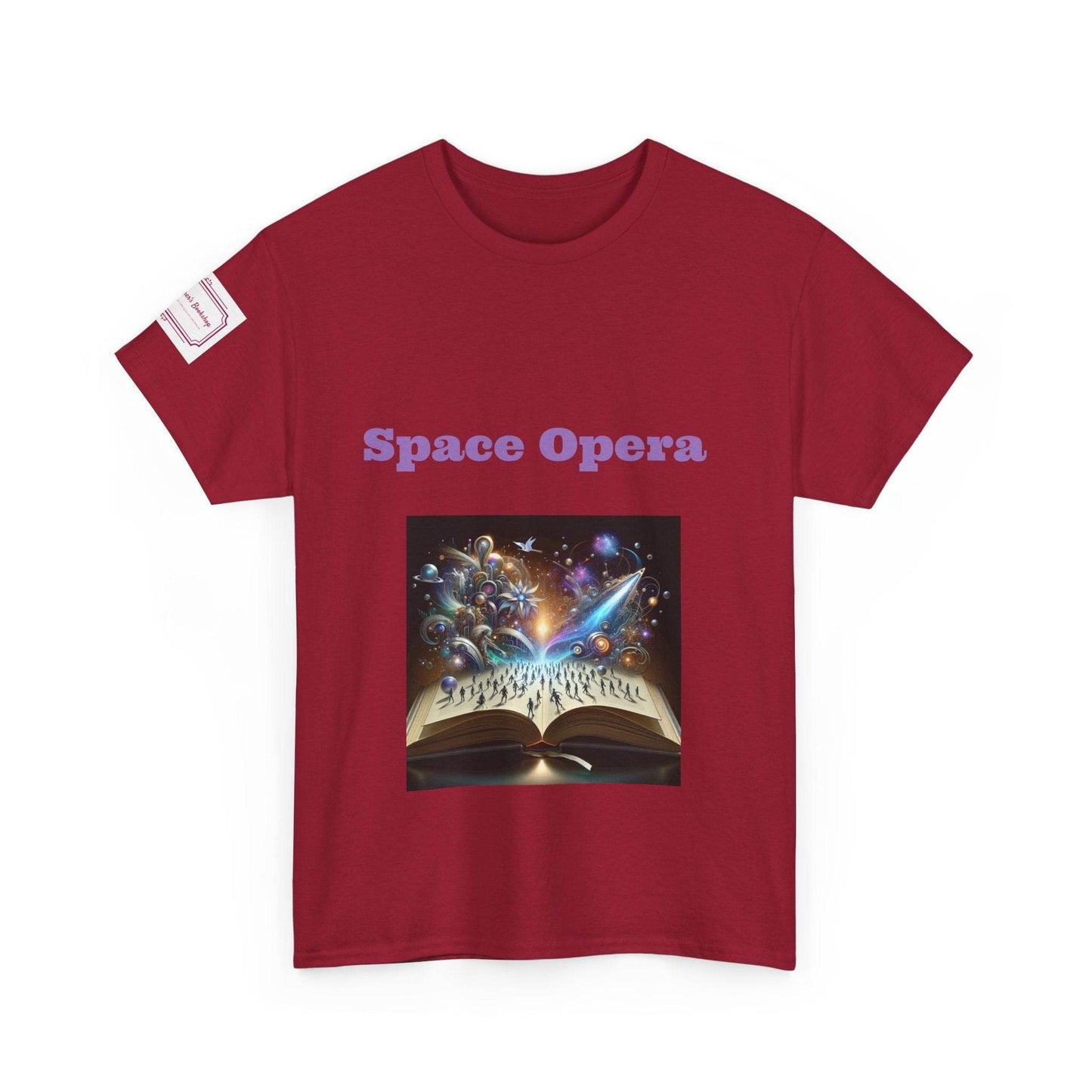 Space Opera - Unisex Heavy Cotton Tee - Sci-Fi Books - The Dreamer's Bookshop.