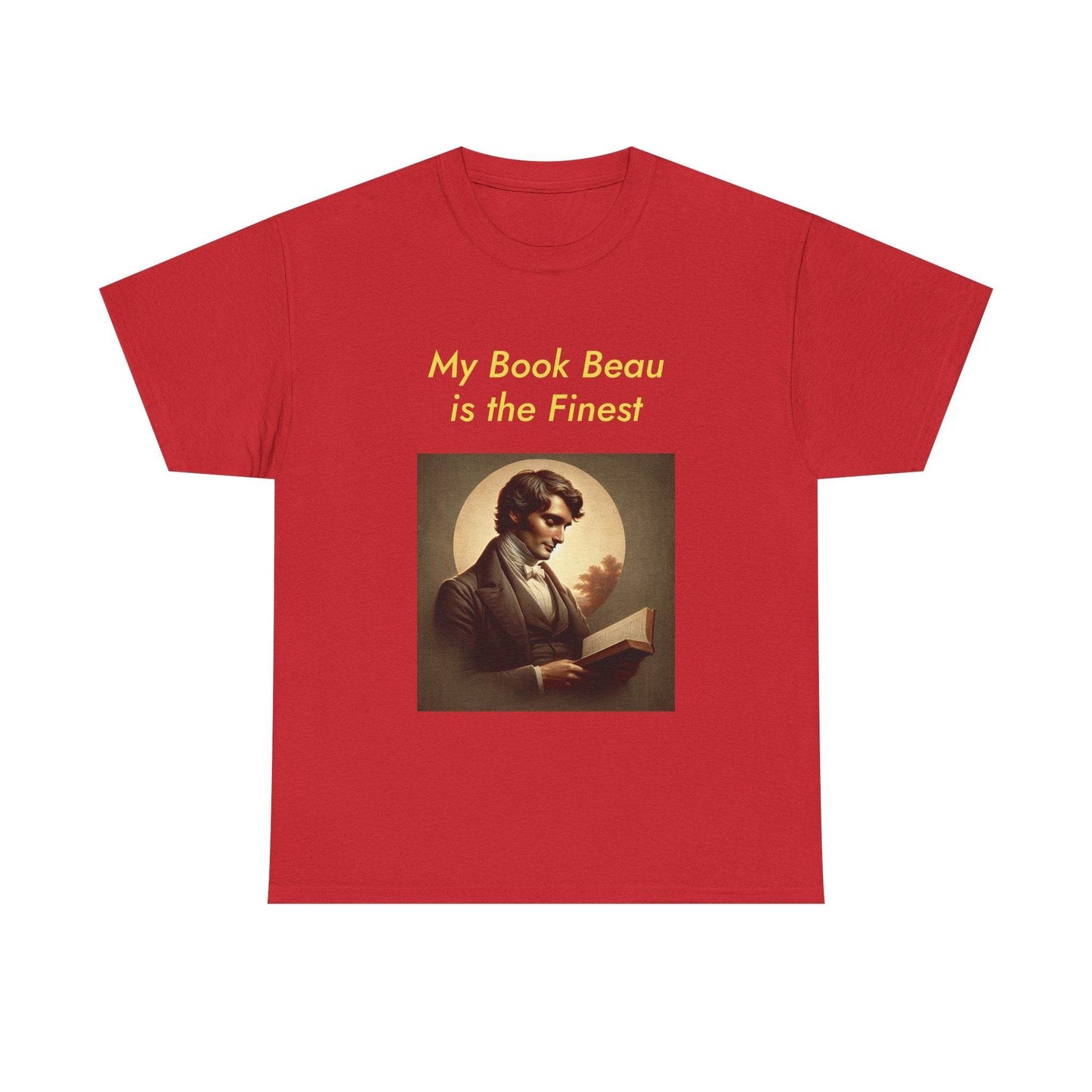 My Book Beau Unisex Heavy Cotton Tee - Perfect for Literature Lovers - The Dreamer's Bookshop.