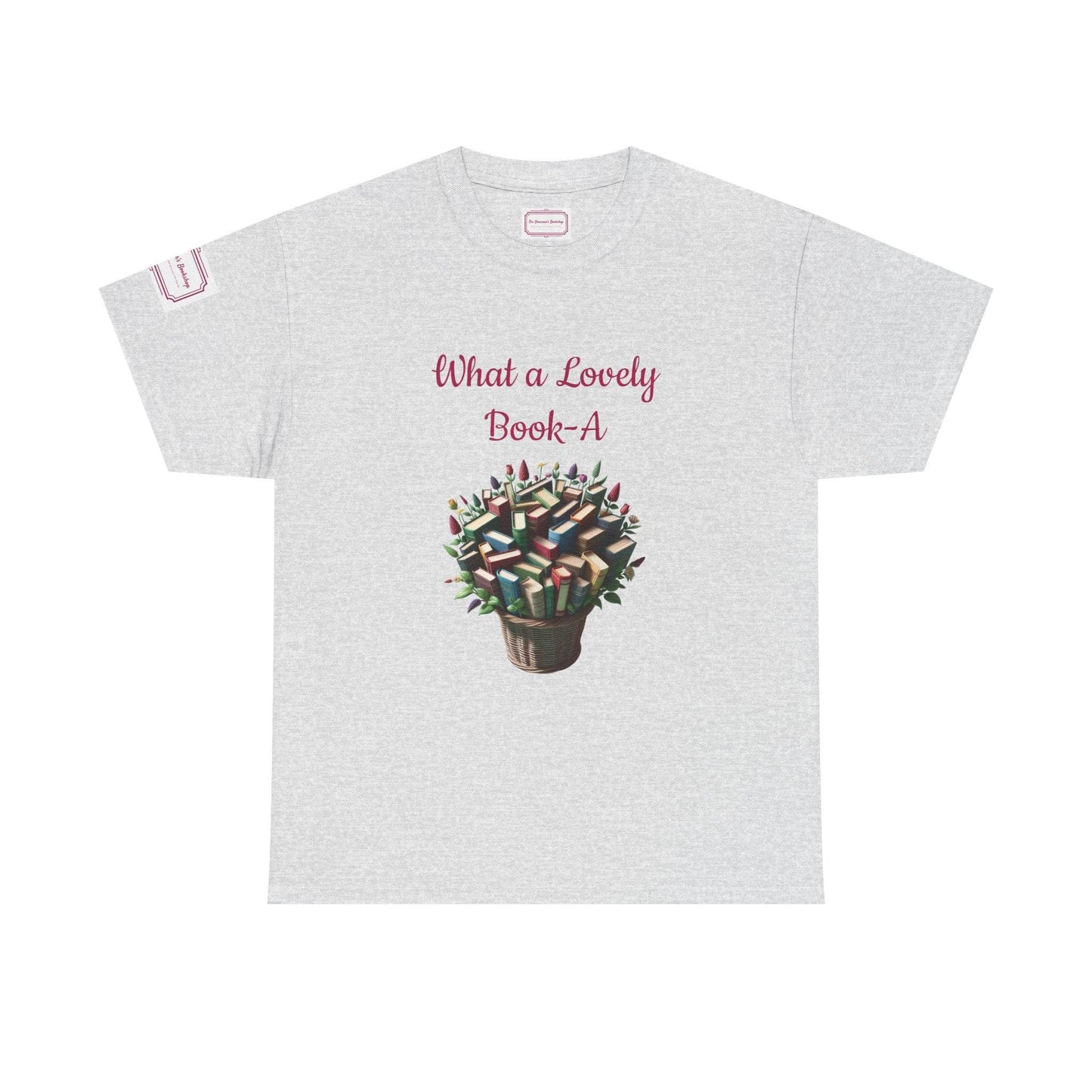 What a Lovely Book-A Unisex Heavy Cotton Tee - Perfect for Book Lovers - The Dreamer's Bookshop.