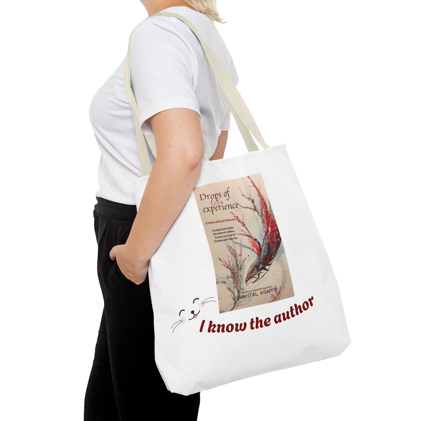 I Know the Author Tote Bag - Cozy Book lovers Design