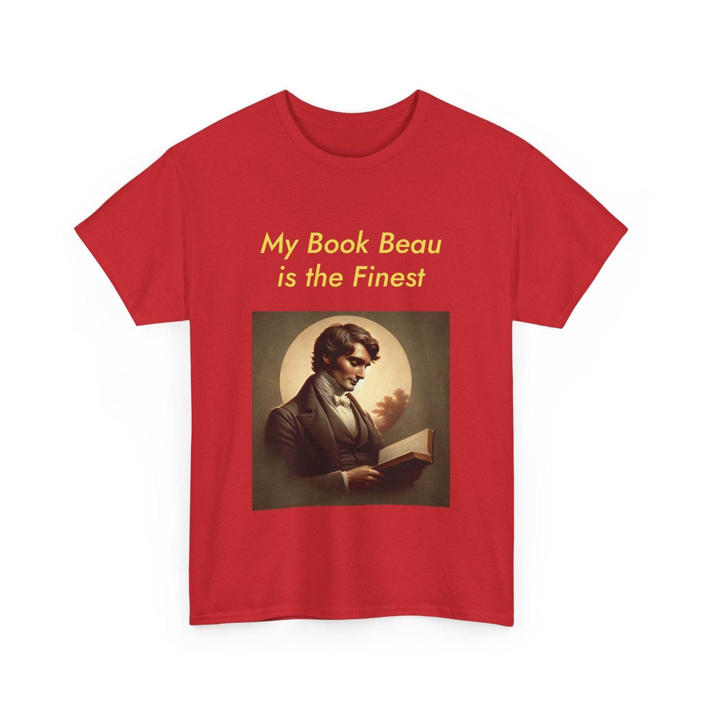 My Book Beau Unisex Heavy Cotton Tee - Perfect for Literature Lovers - The Dreamer's Bookshop.