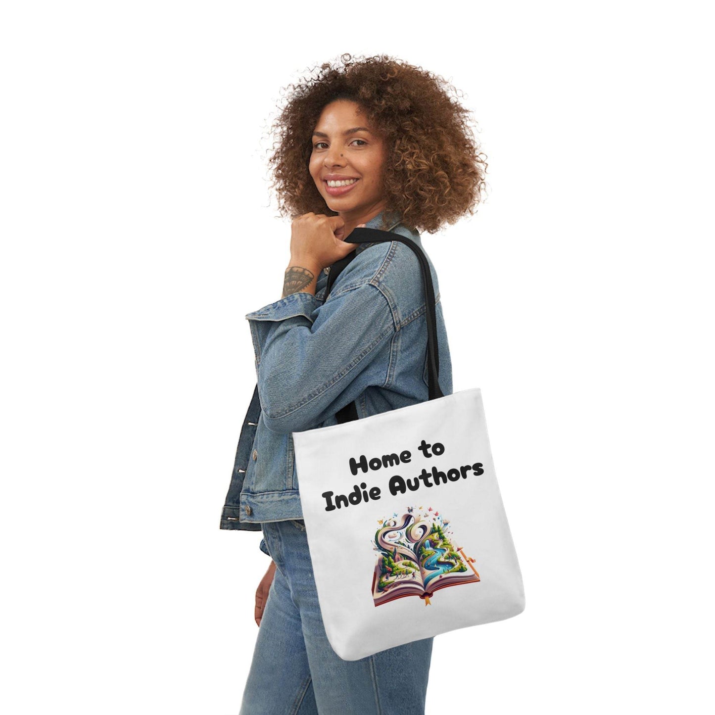 Home to Indie Authors Tote Bag - Perfect Gift for Book Lovers - The Dreamer's Bookshop.