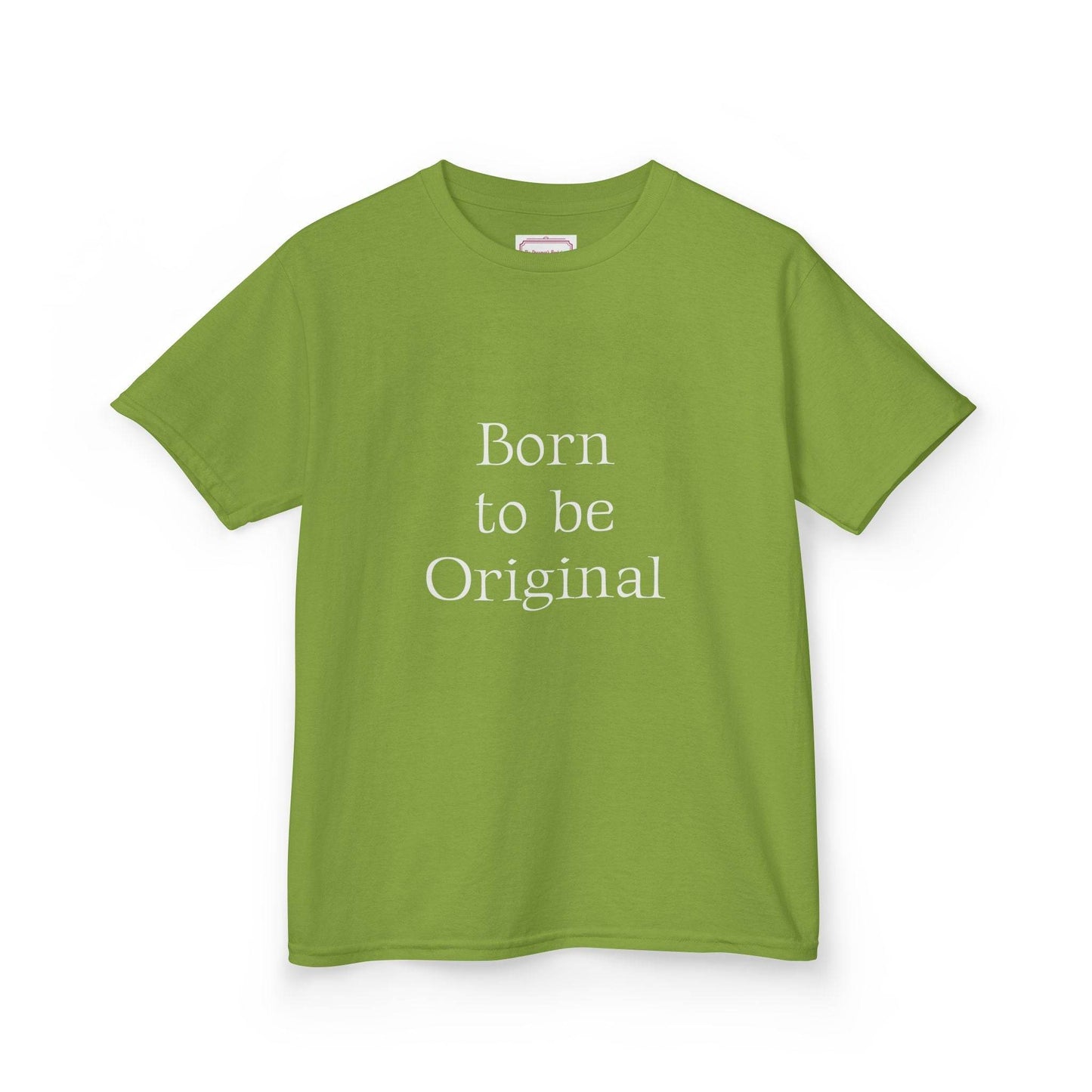 EU - Kids 'Born to be Original' Cotton Tee - Support Young Creators - The Dreamer's Bookshop.