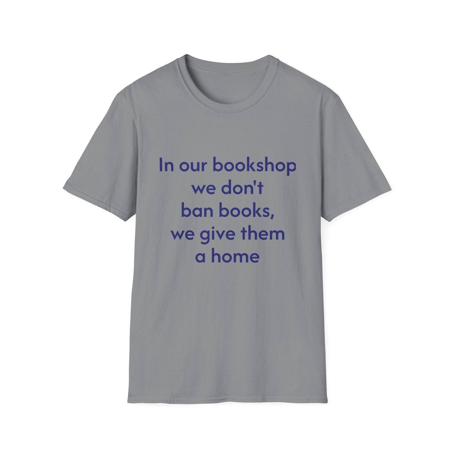 Unisex Softstyle T-Shirt - 'In our bookshop' - The Dreamer's Bookshop.