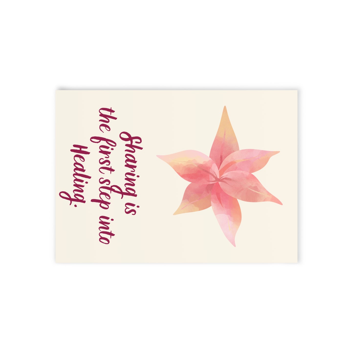 The Dreamer's Bookshop - Love Yourself Card "Sharing" - The Dreamer's Bookshop.