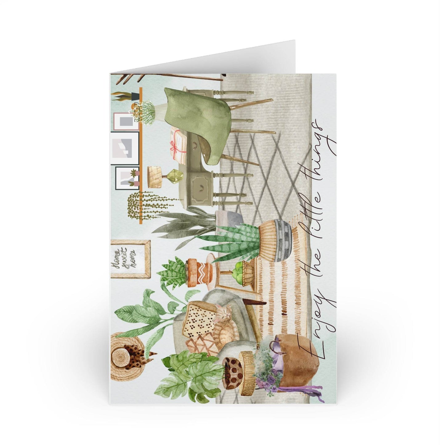 The Dreamer's Bookshop "Plant Lover" Enjoy the Little Things Card - The Dreamer's Bookshop.