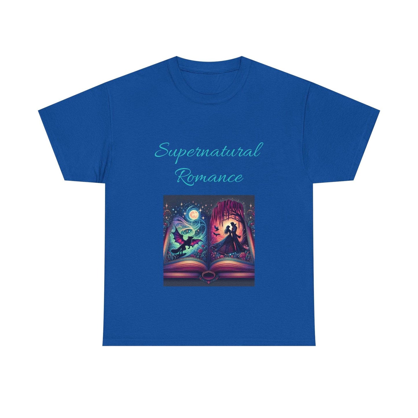 Fantasy - Unisex Heavy Cotton Tee - Supernatural Romance - The Dreamer's Bookshop.