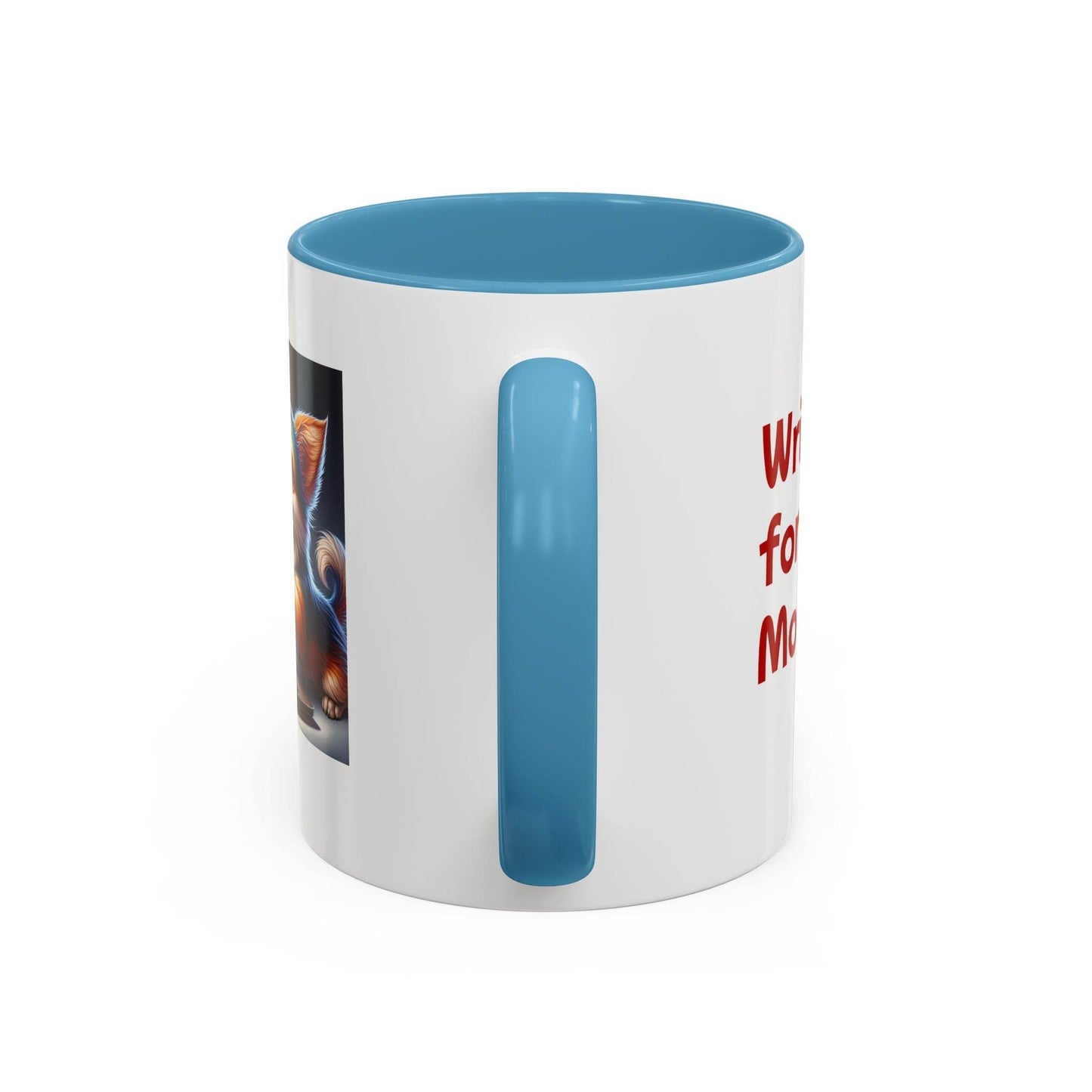 Playful Dog Writer Coffee Mug - Cute Gift for Book Lovers - The Dreamer's Bookshop.
