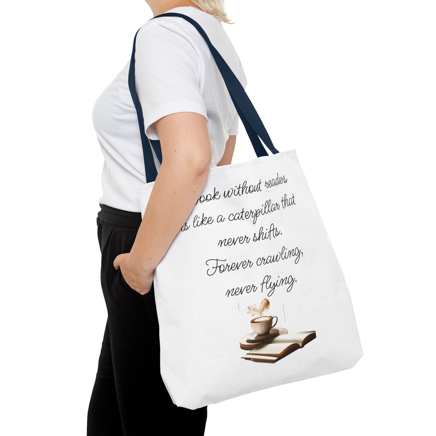 Literary Tote Bag – A book without readers