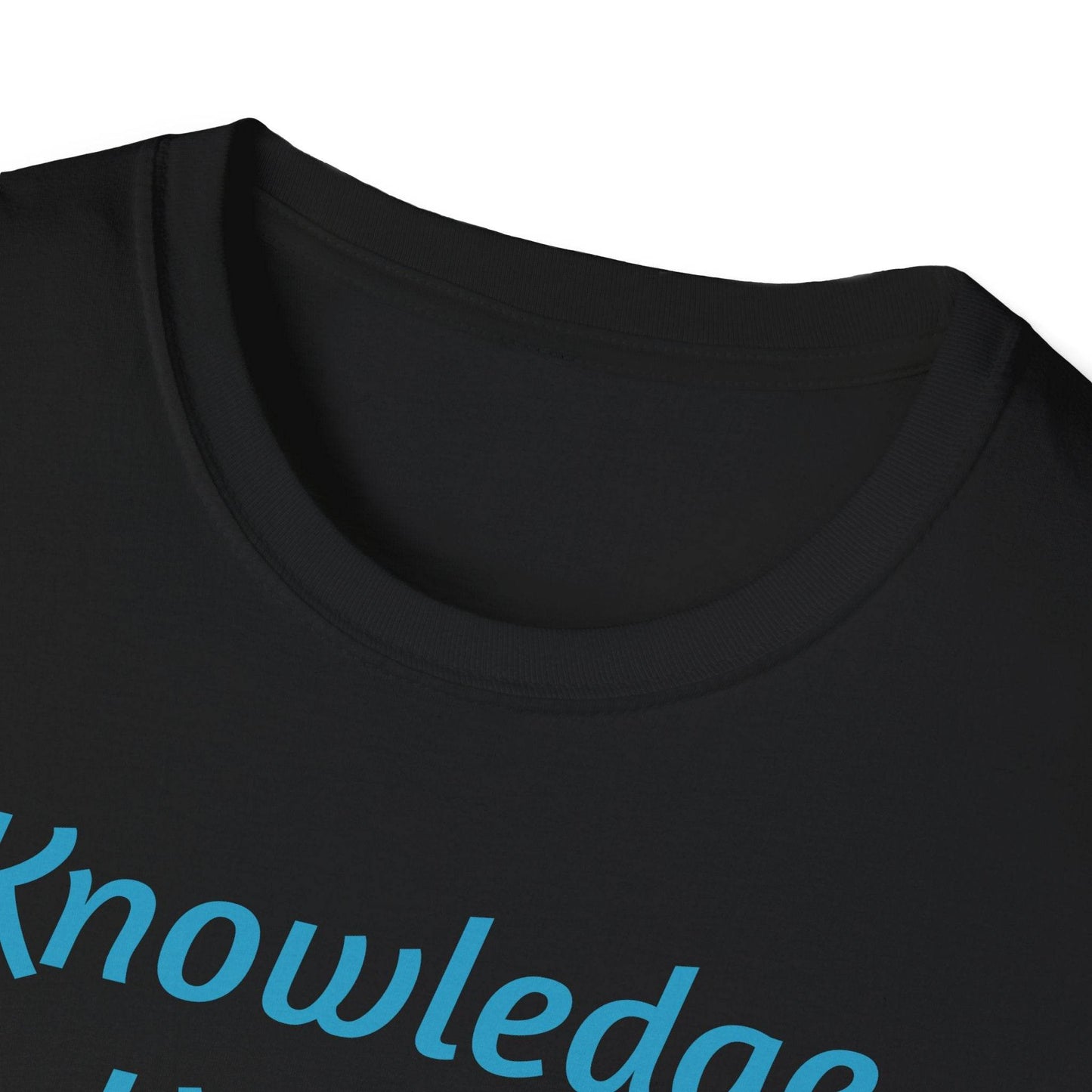 Knowledge Keeper Unisex Softstyle T-Shirt - Perfect for Book Lovers & Scholars - Proud Reader - The Dreamer's Bookshop.