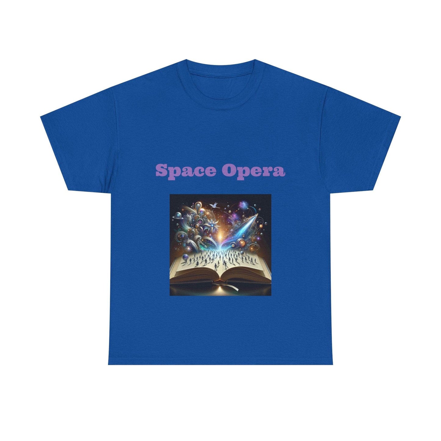 Space Opera - Unisex Heavy Cotton Tee - Sci-Fi Books - The Dreamer's Bookshop.