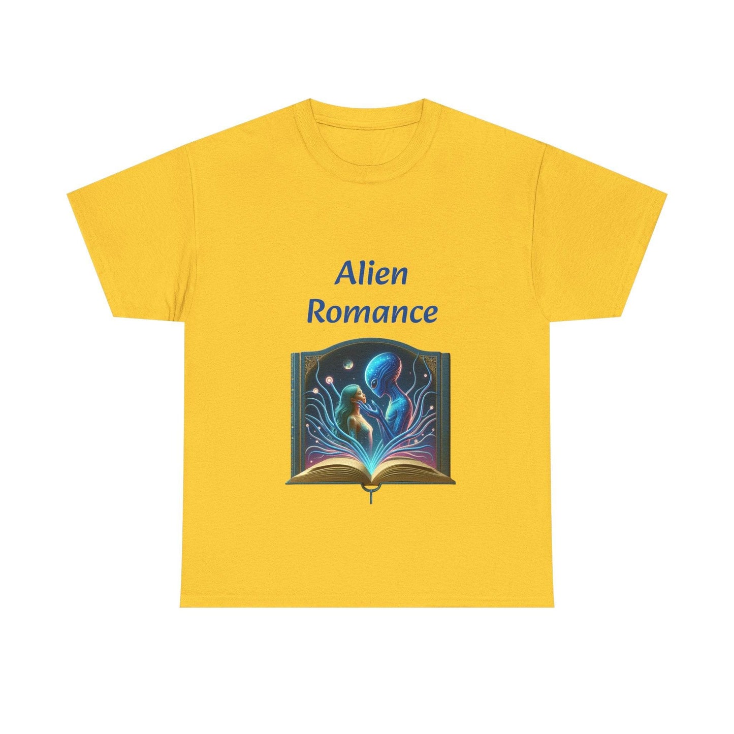 Sci-Fi - Unisex Heavy Cotton Tee - Alien Romance Books - The Dreamer's Bookshop.