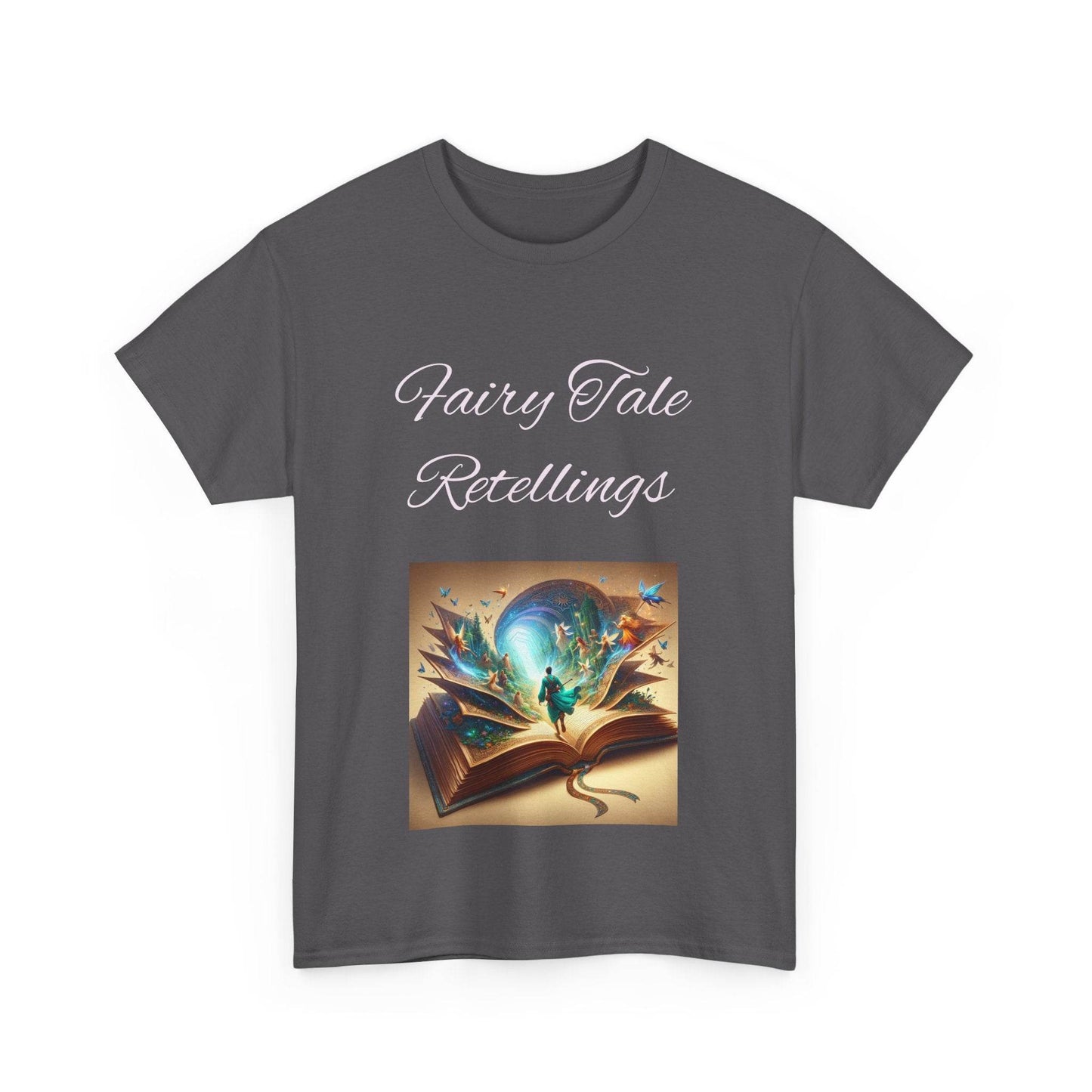 Fiction - Unisex Heavy Cotton Tee - Fairy Tale Retellings - The Dreamer's Bookshop.