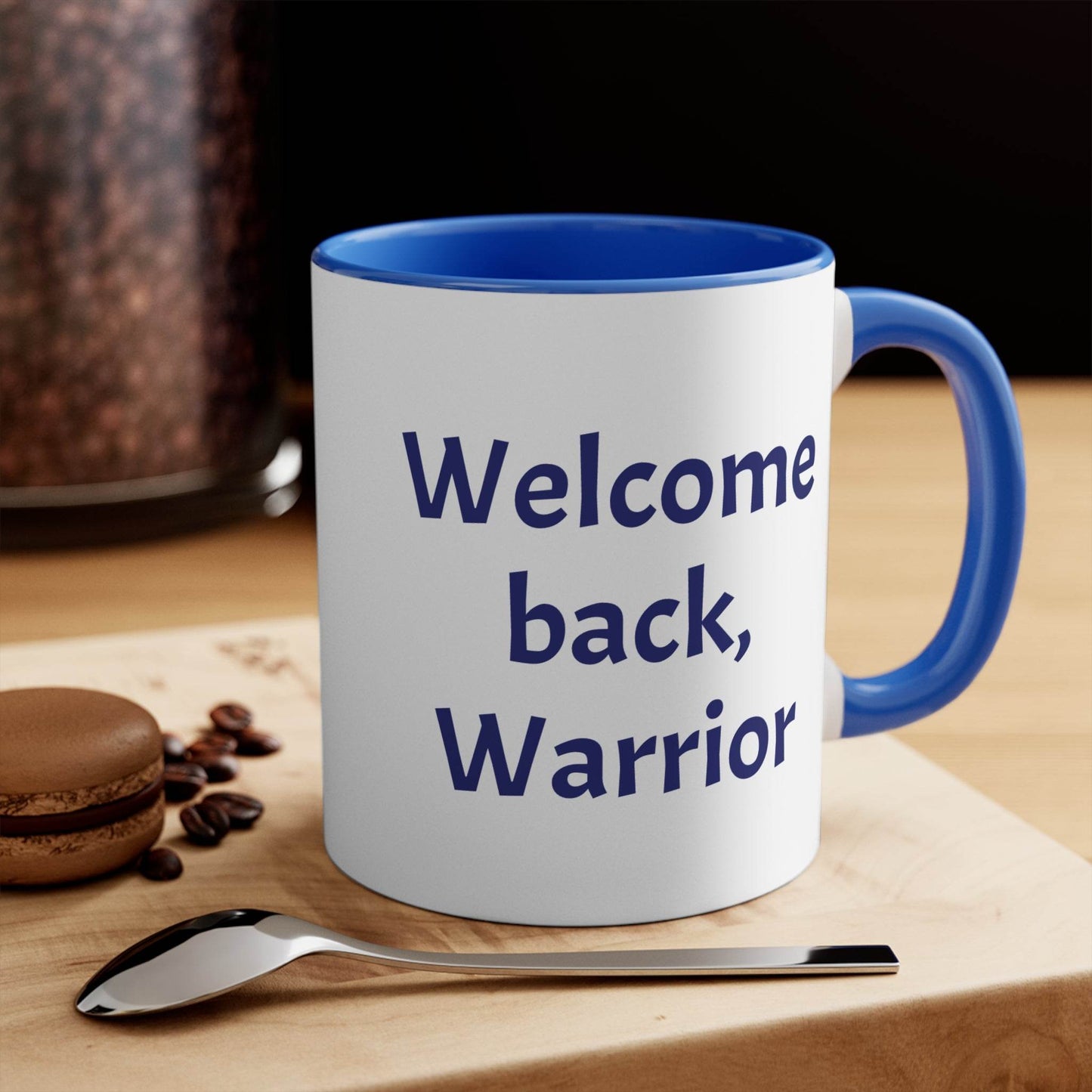 Welcome back, Warrior Coffee Mug – Perfect for Chronic Illness Warriors - The Dreamer's Bookshop.