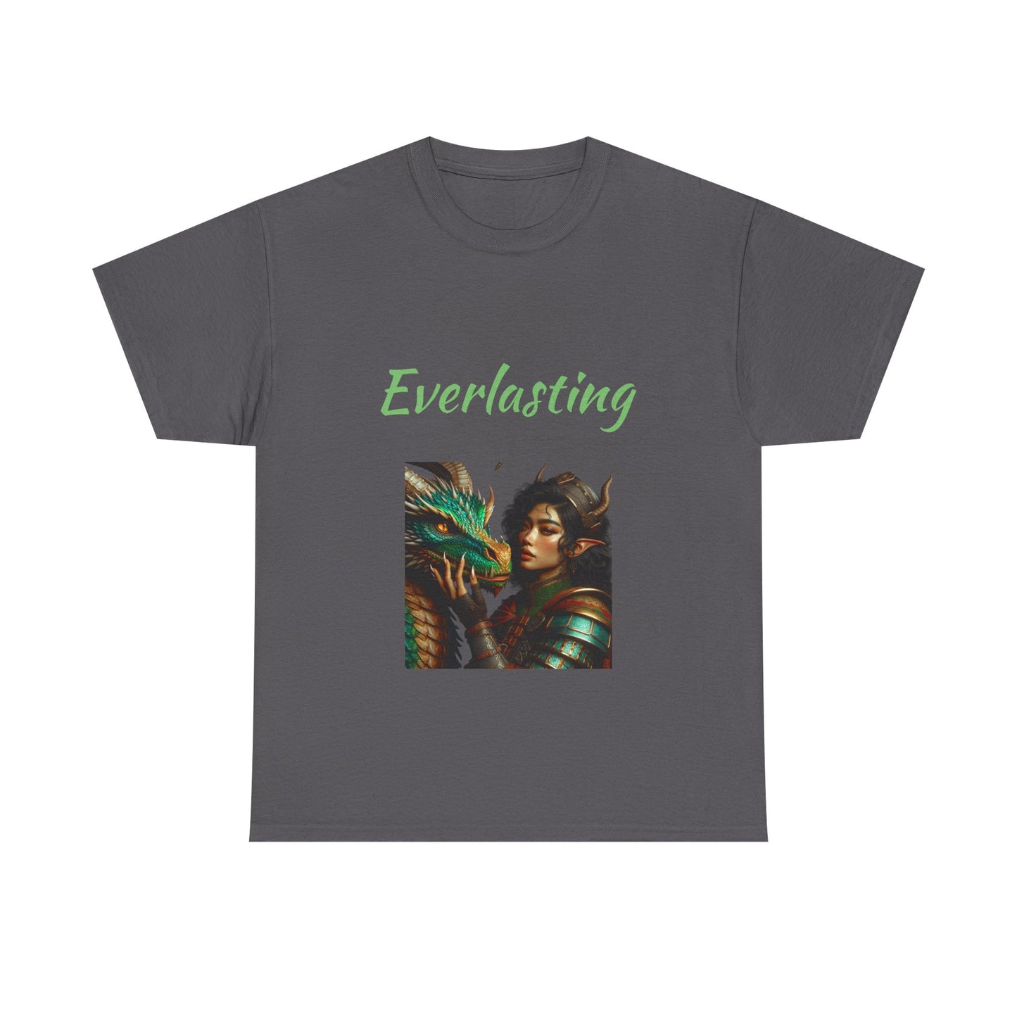 Book Lover's Unisex Heavy Cotton Tee - "Everlasting" - The Dreamer's Bookshop.
