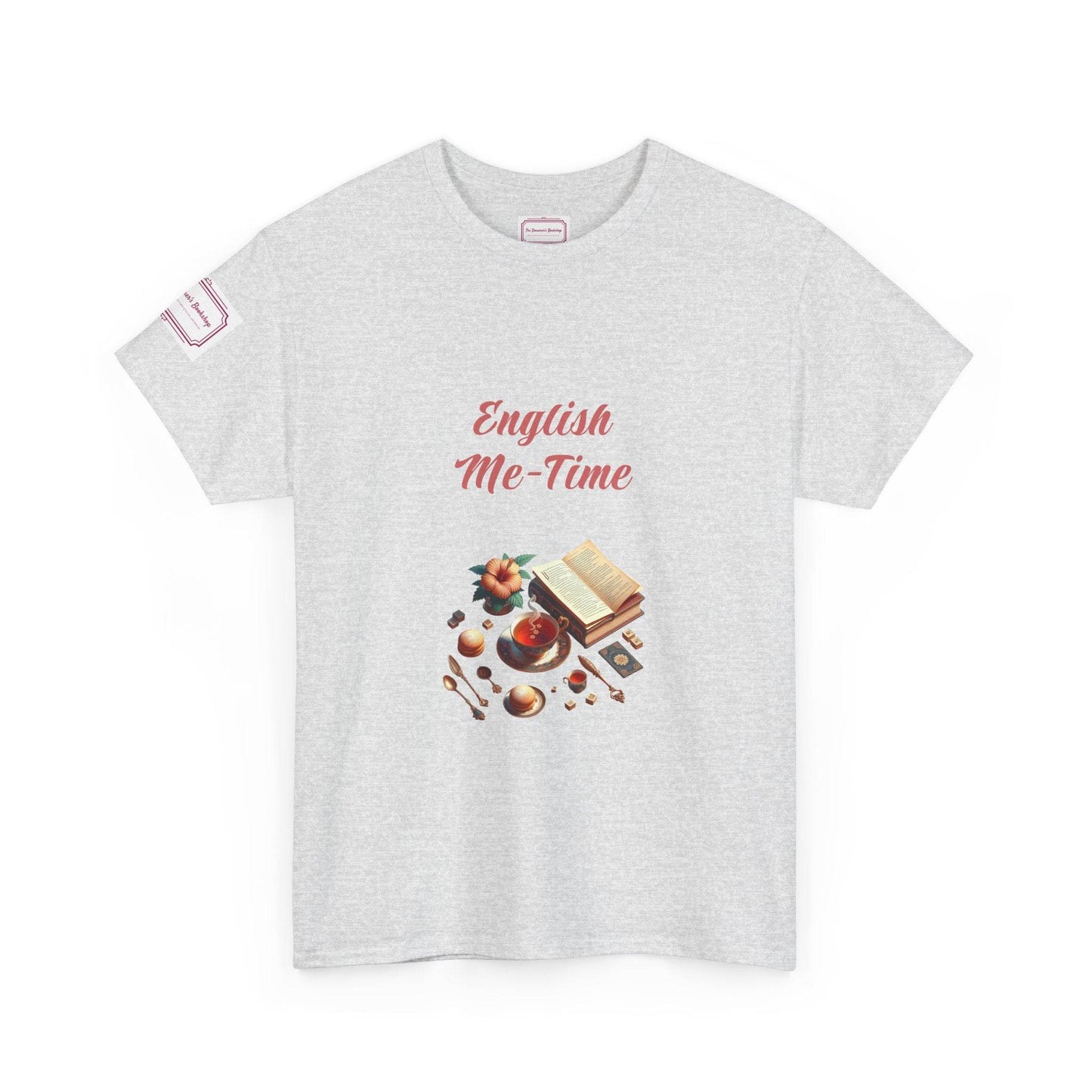 Me-Time - Unisex Heavy Cotton Tee - Perfect for Book Lovers - The Dreamer's Bookshop.